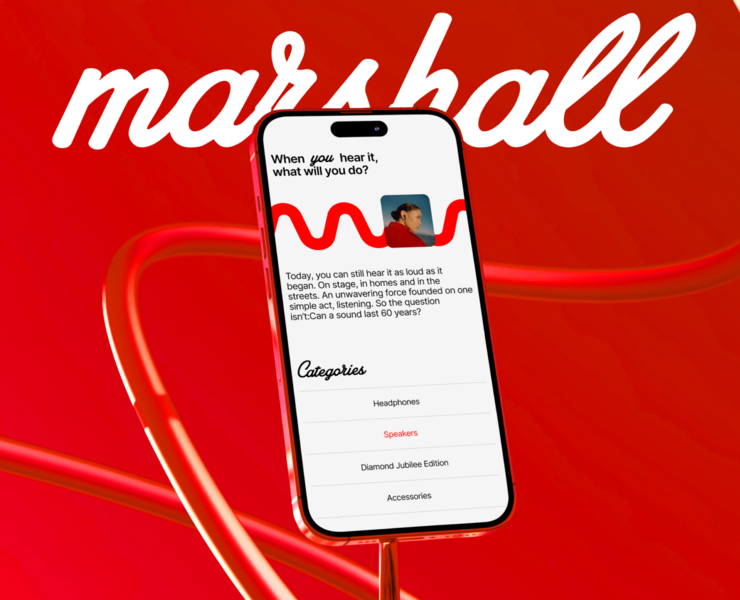 MARSHALL | E-COMMERCE REDESIGN — Интерфейсы на Dprofile