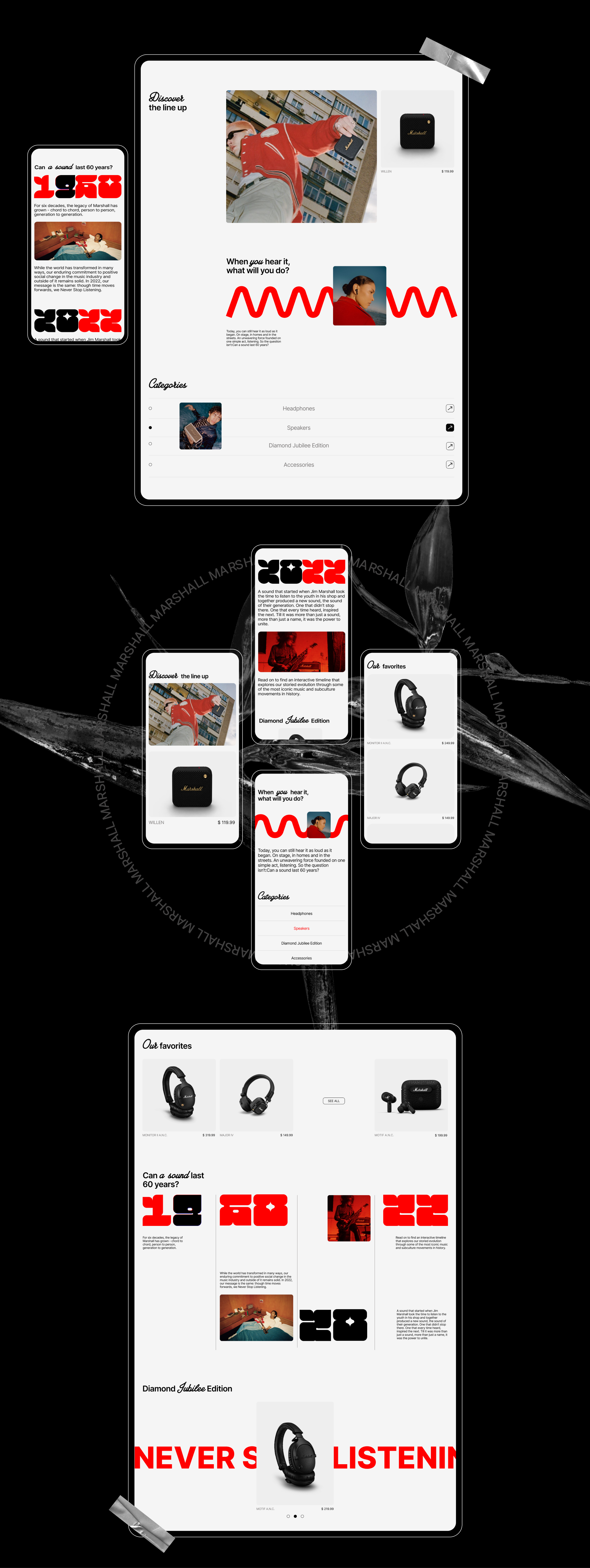 MARSHALL | E-COMMERCE REDESIGN — Изображение №5 — Интерфейсы на Dprofile