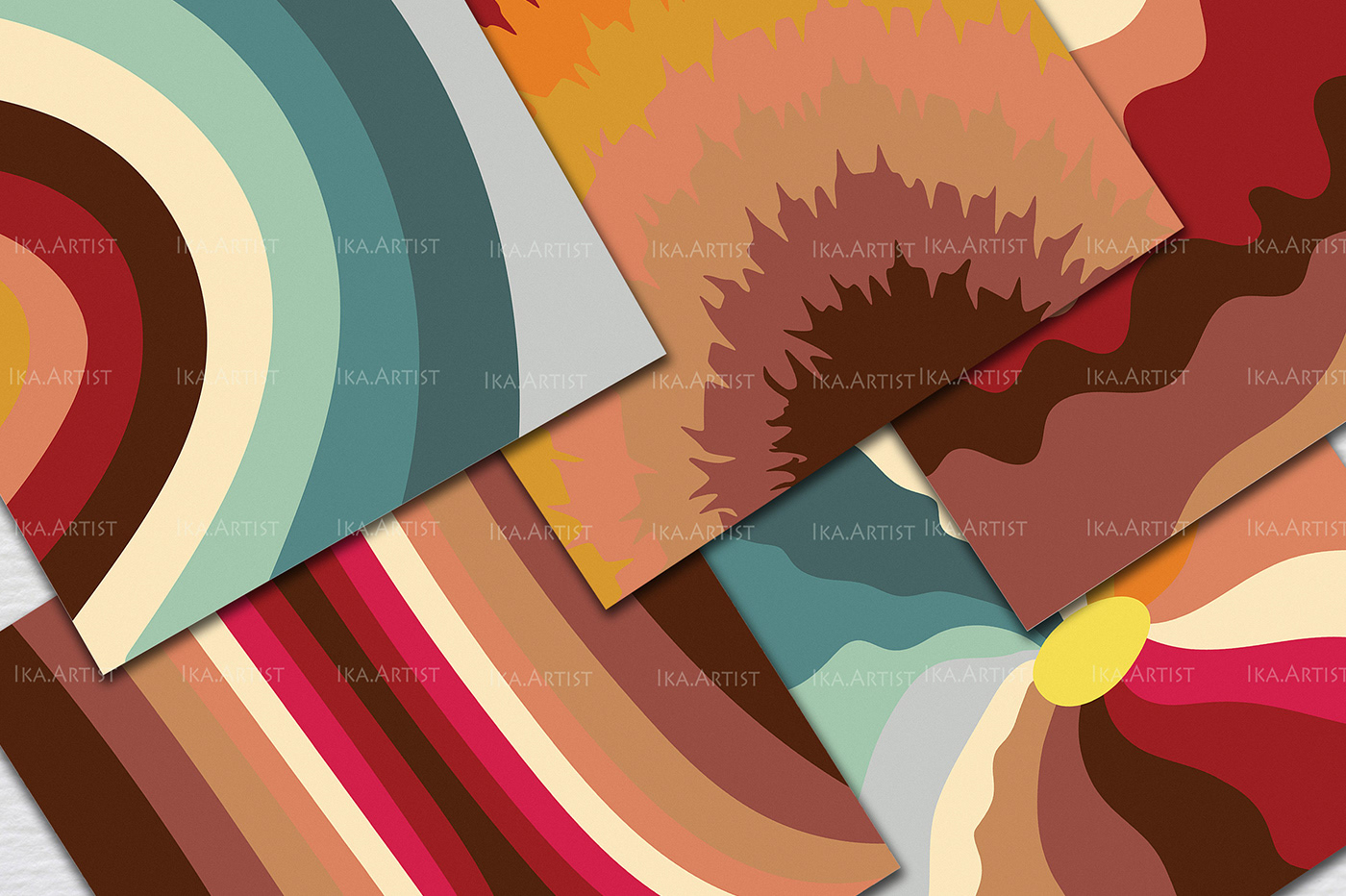 Retro Backgrounds — Изображение №7 — Иллюстрация, Графика на Dprofile