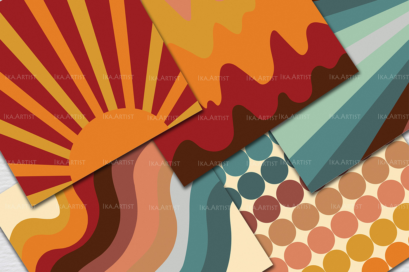 Retro Backgrounds — Изображение №6 — Иллюстрация, Графика на Dprofile