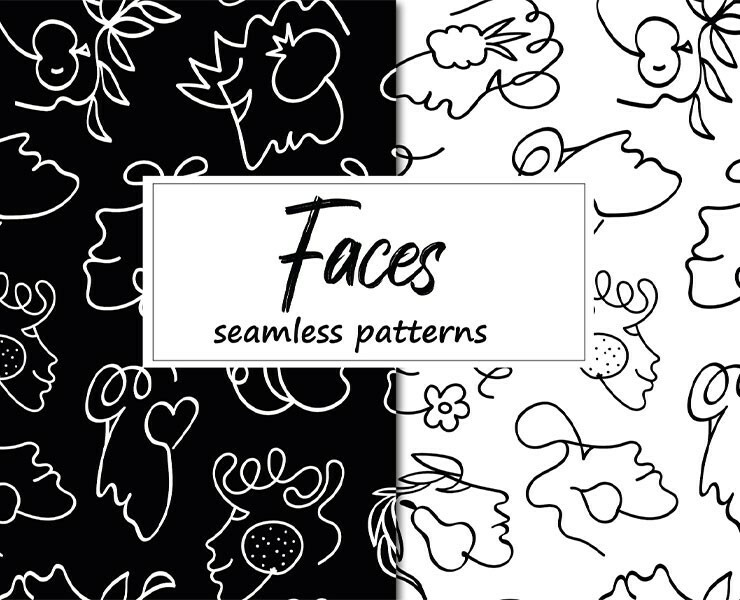 Faces — Иллюстрация, Графика на Dprofile