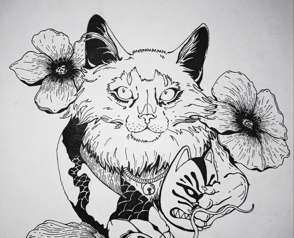 Вдохновение Японией — Иллюстрация, Графика на Dprofile