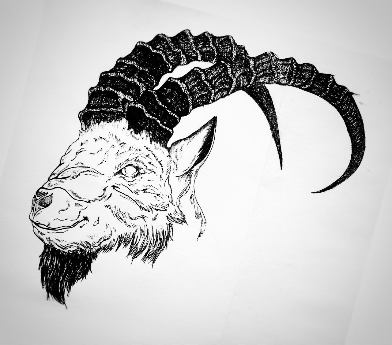 Бафомет - воплощение всего зла — Изображение №3 — Иллюстрация, Графика на Dprofile