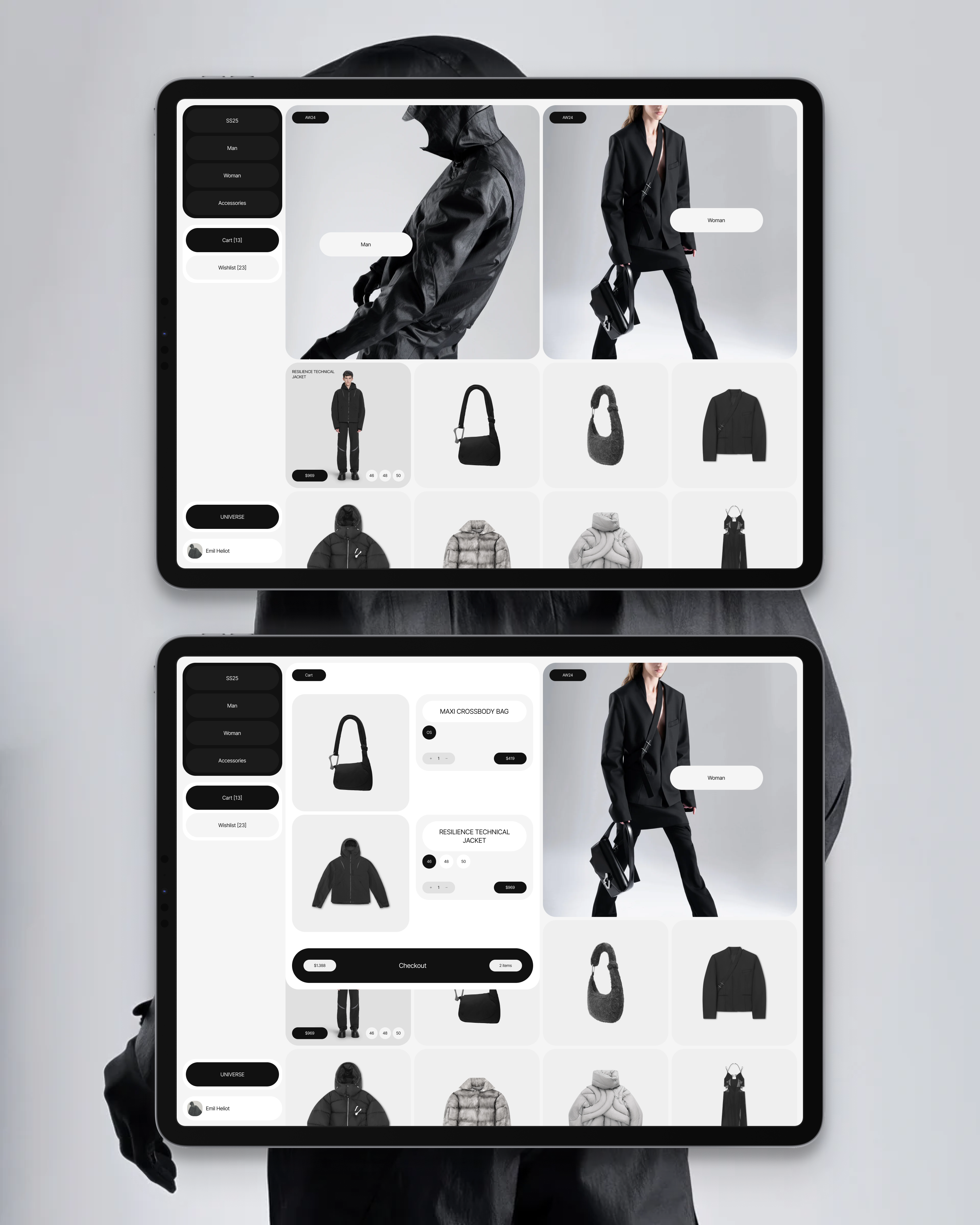 HELIOT EMIL REDESIGN — Изображение №3 — Интерфейсы на Dprofile