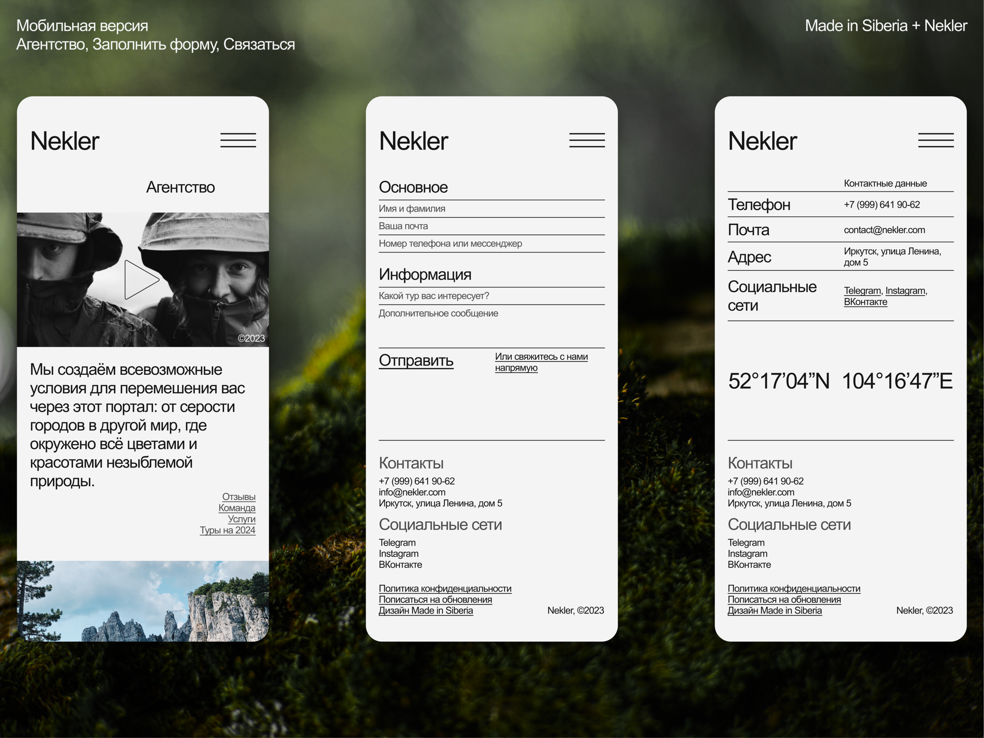 Nekler — Изображение №8 — Интерфейсы, Брендинг на Dprofile