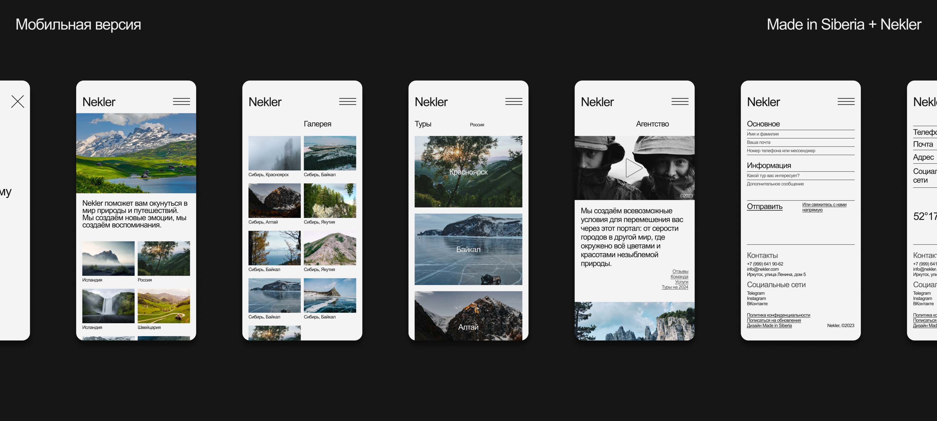 Nekler — Изображение №6 — Интерфейсы, Брендинг на Dprofile