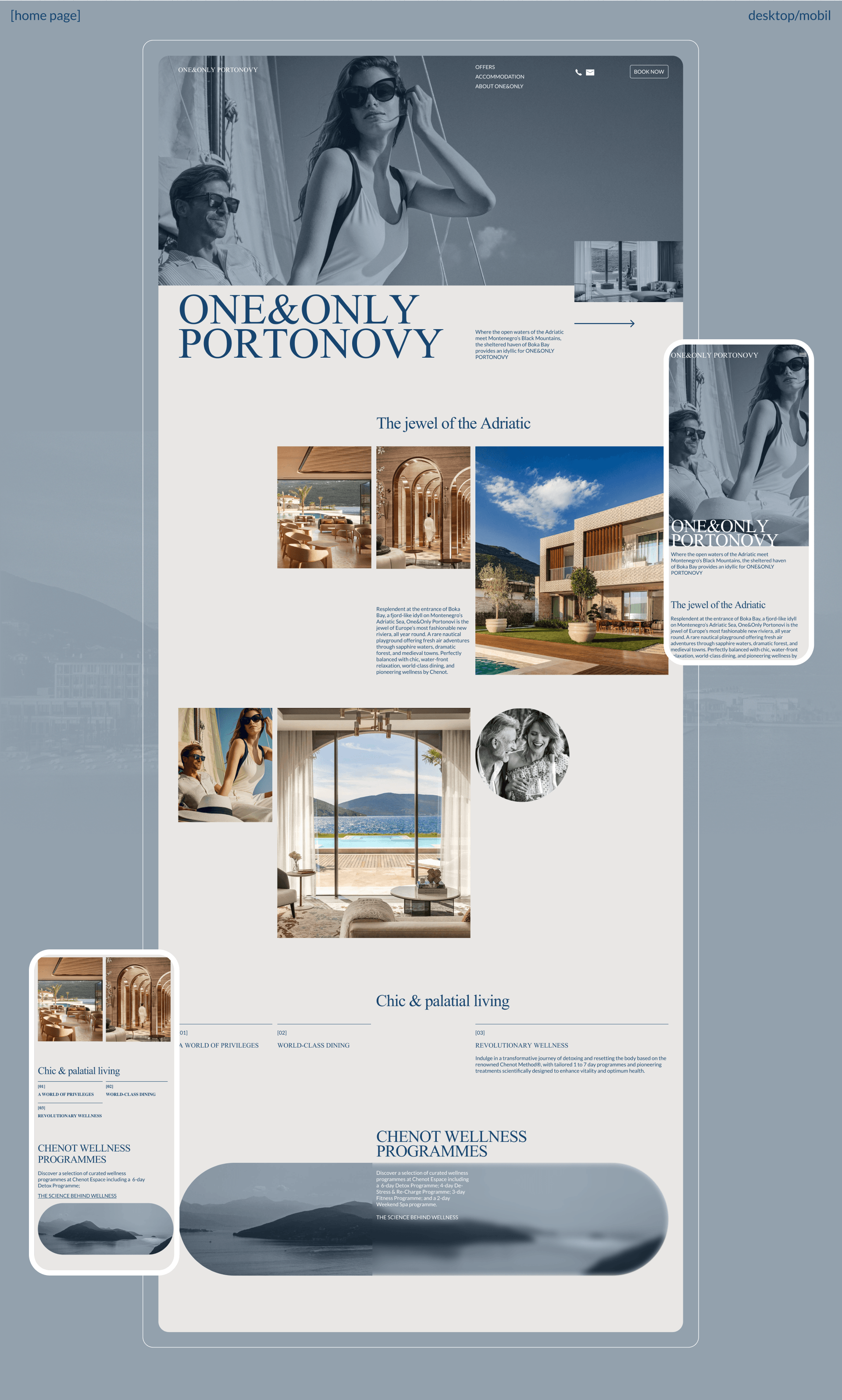 One&Only Rortonovy | Landing page — Изображение №3 — Интерфейсы, Брендинг на Dprofile