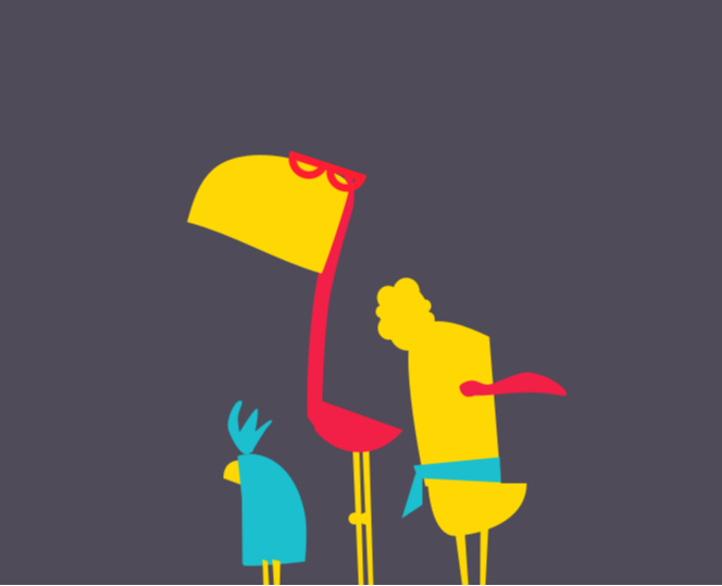 Threesome mascots на Dprofile