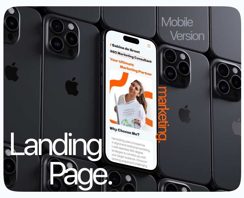 Mobile Landing Page marketing | Лендинг маркетинг — Интерфейсы, Маркетинг на Dprofile