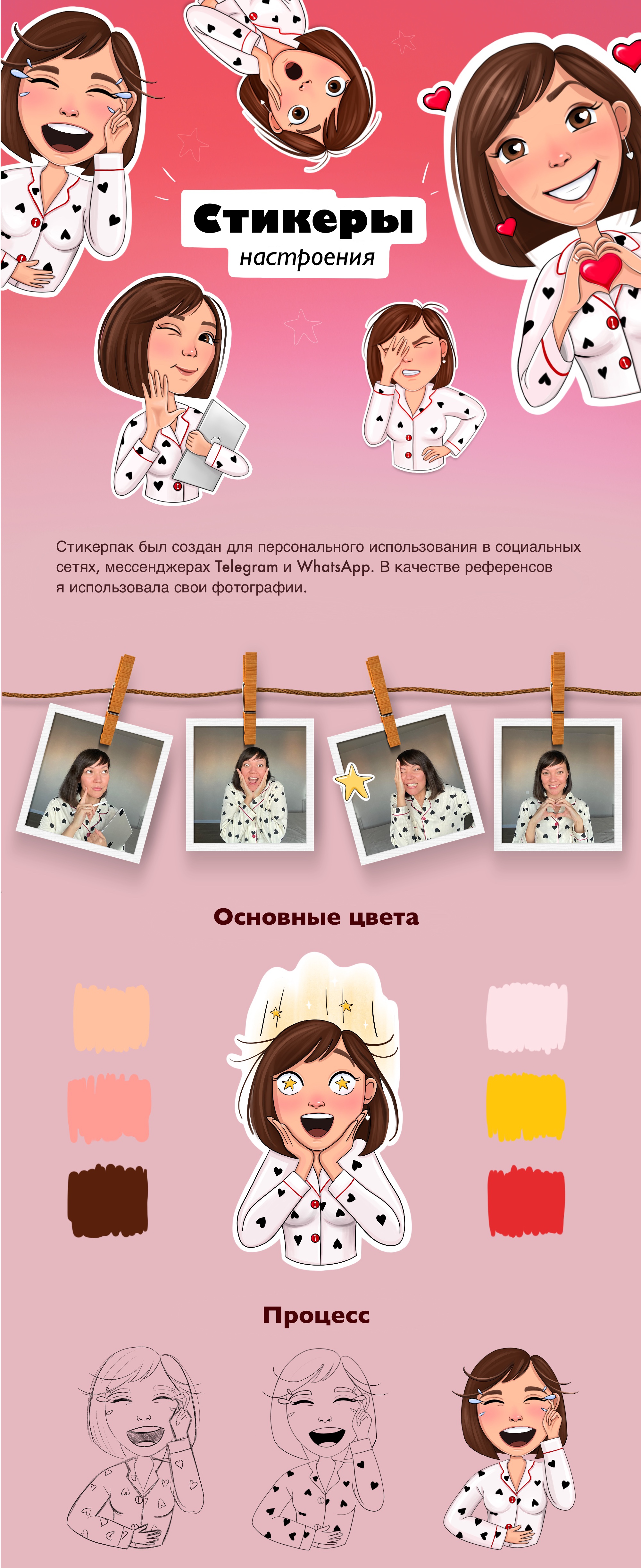 Стикеры настроения — Изображение №1 — Иллюстрация на Dprofile