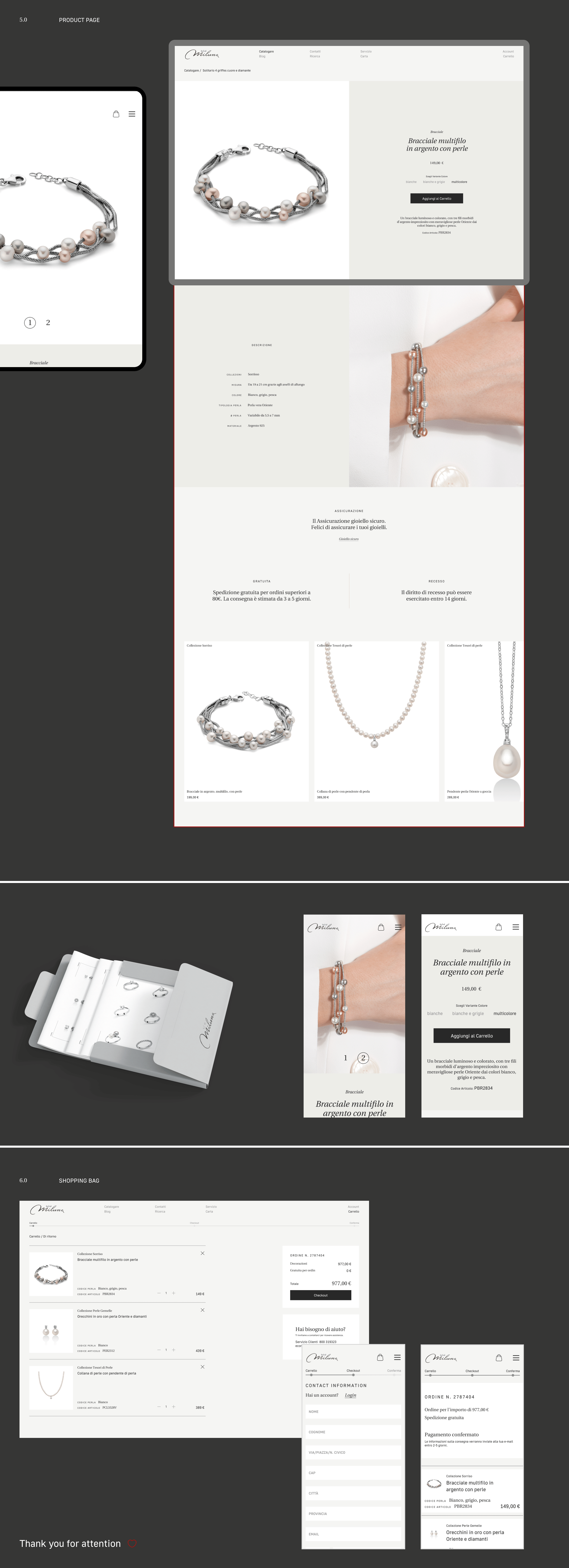 Miluna | redisign concept — Изображение №15 — Интерфейсы на Dprofile