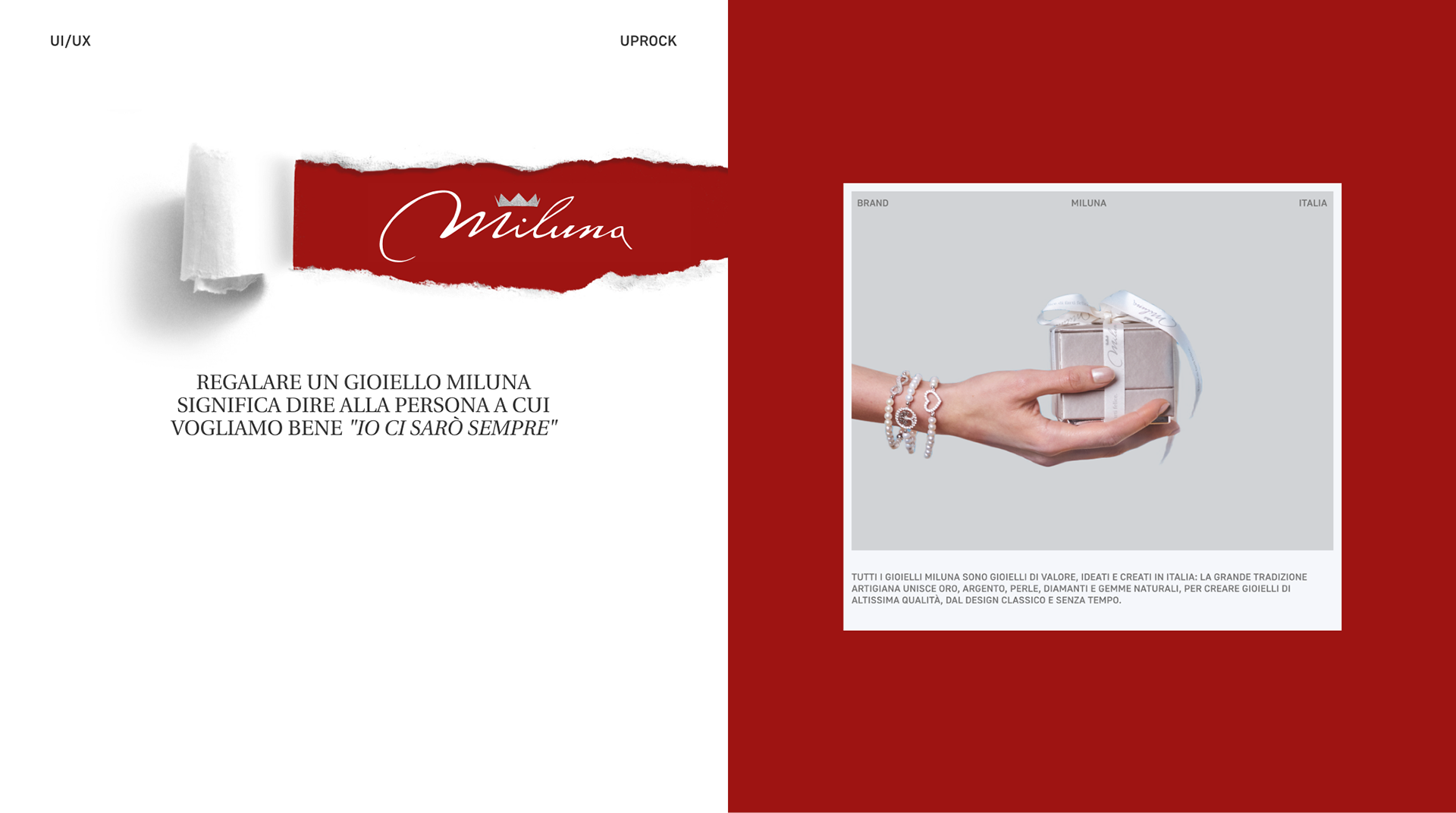 Miluna | redisign concept — Изображение №1 — Интерфейсы на Dprofile