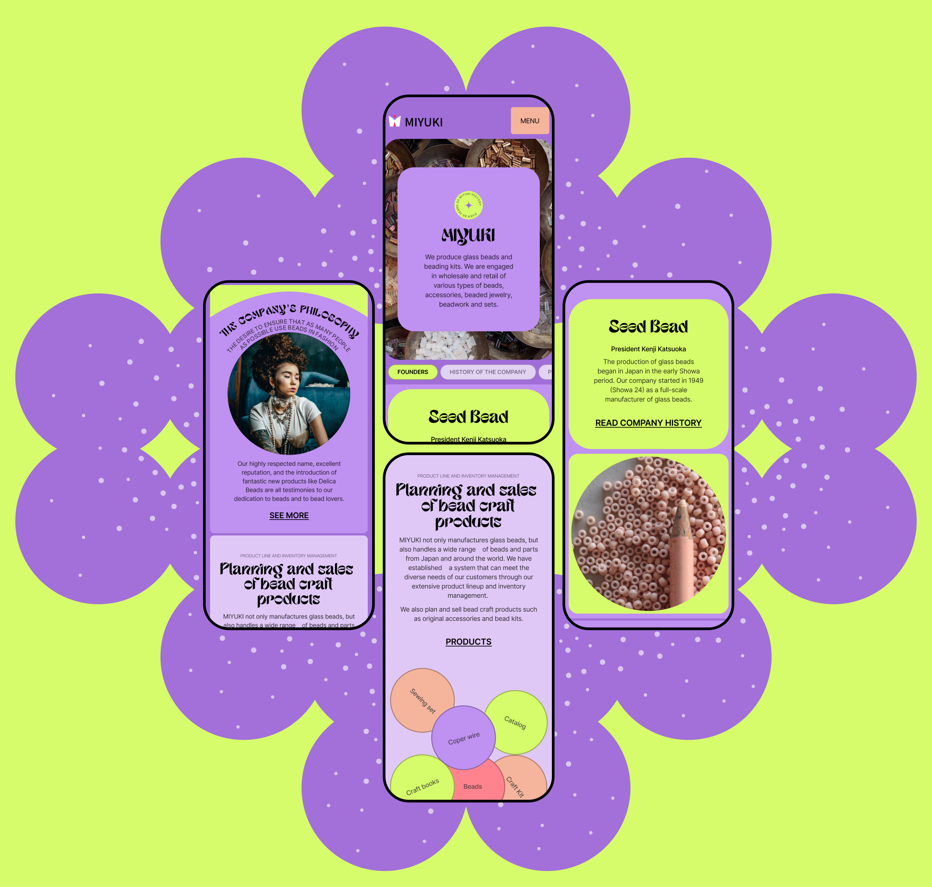 MIYUKI  /  Корпоративный сайт — Изображение №8 — Интерфейсы, Анимация на Dprofile