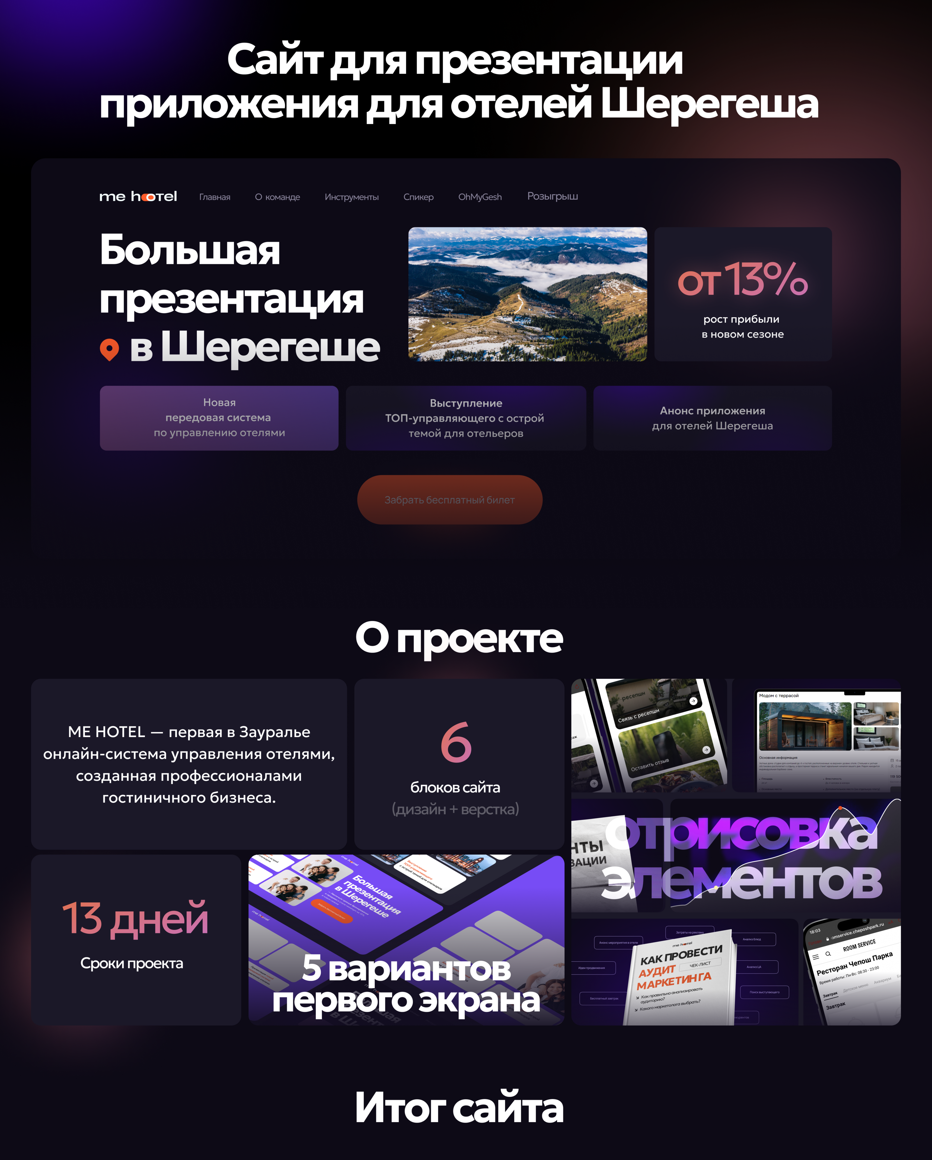 Лендинг для презентации приложения | Landing page — Изображение №1 — Интерфейсы, Графика на Dprofile