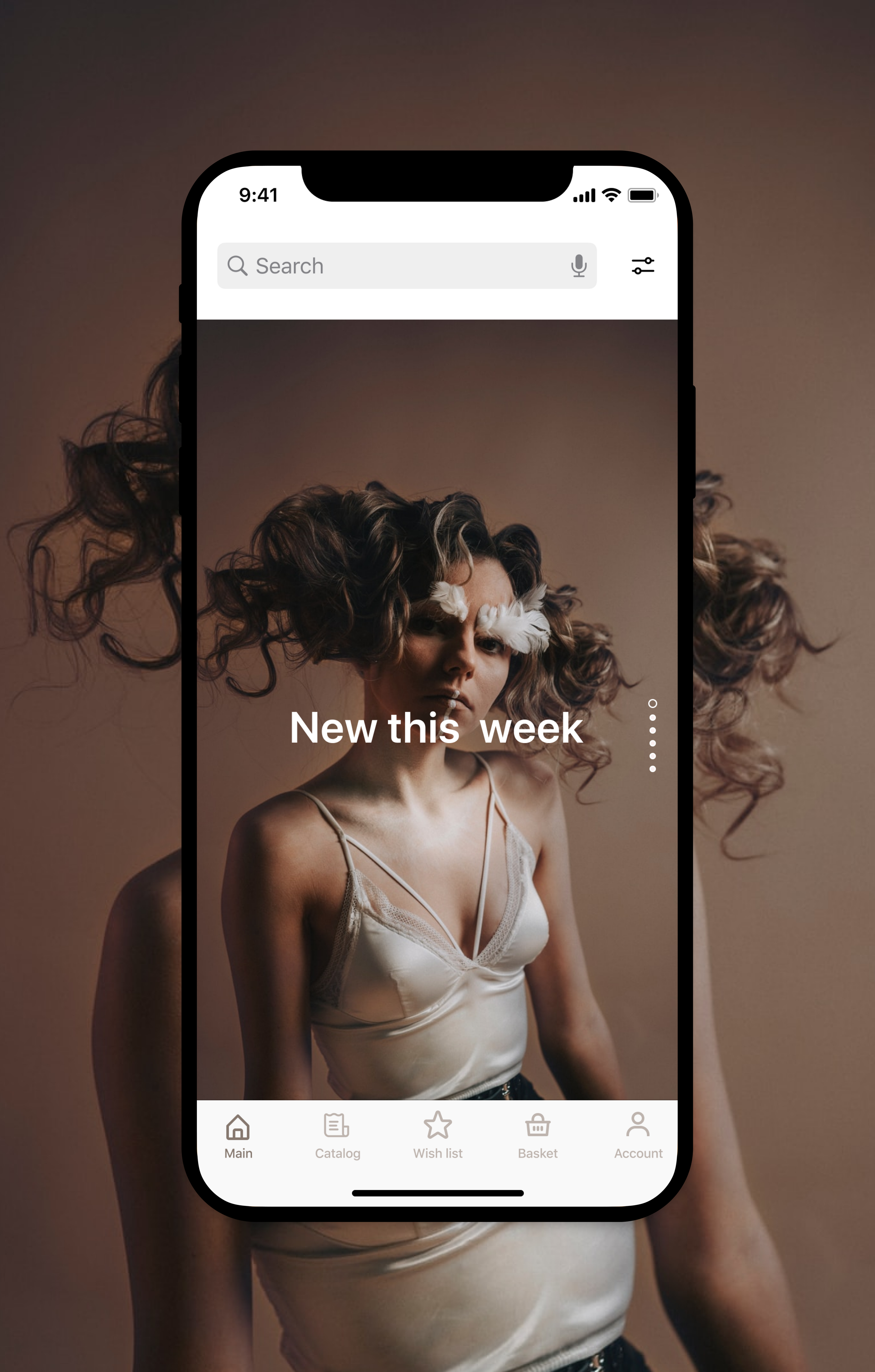 Mobile application of women's lingerie shop — Изображение №8 — Интерфейсы на Dprofile