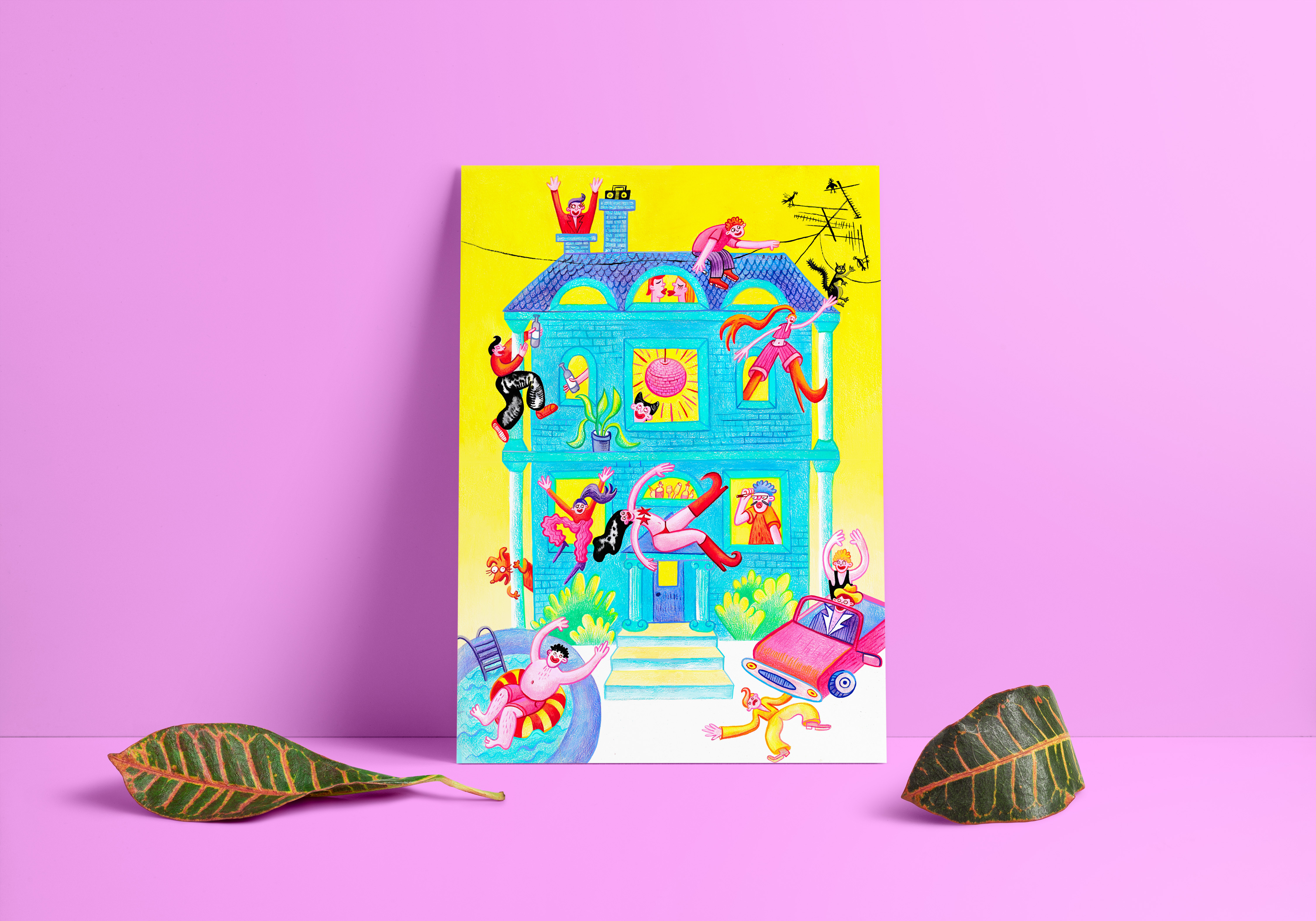 Вечеринка | Плакаты — Изображение №8 — Иллюстрация, Графика на Dprofile