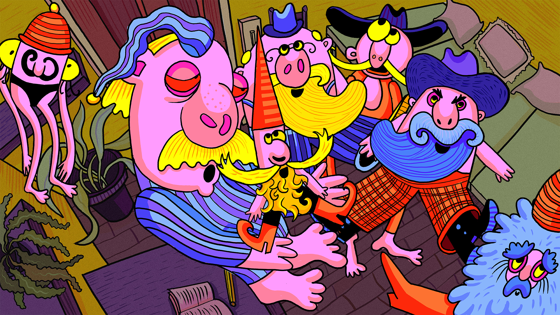 Мало места | Мультфильм — Изображение №5 — Иллюстрация, Анимация на Dprofile