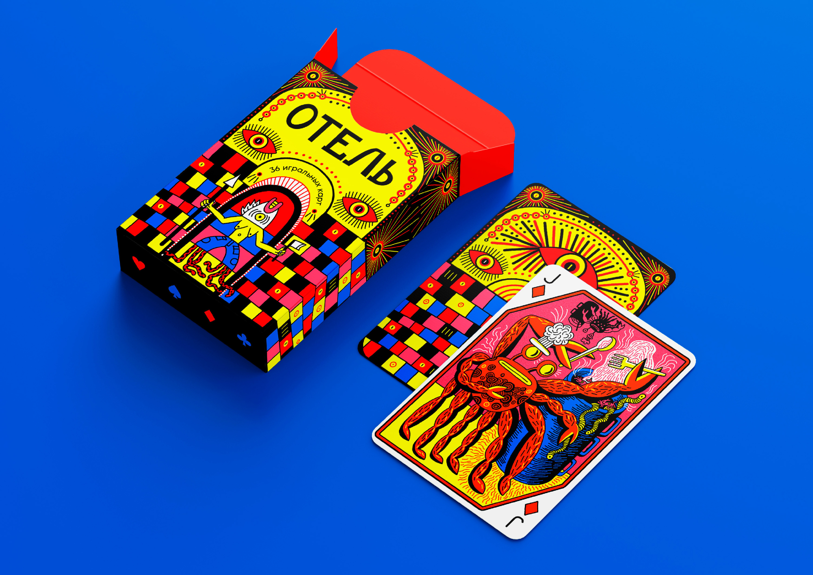 Отель | Игральные карты — Изображение №16 — Брендинг, Иллюстрация на Dprofile
