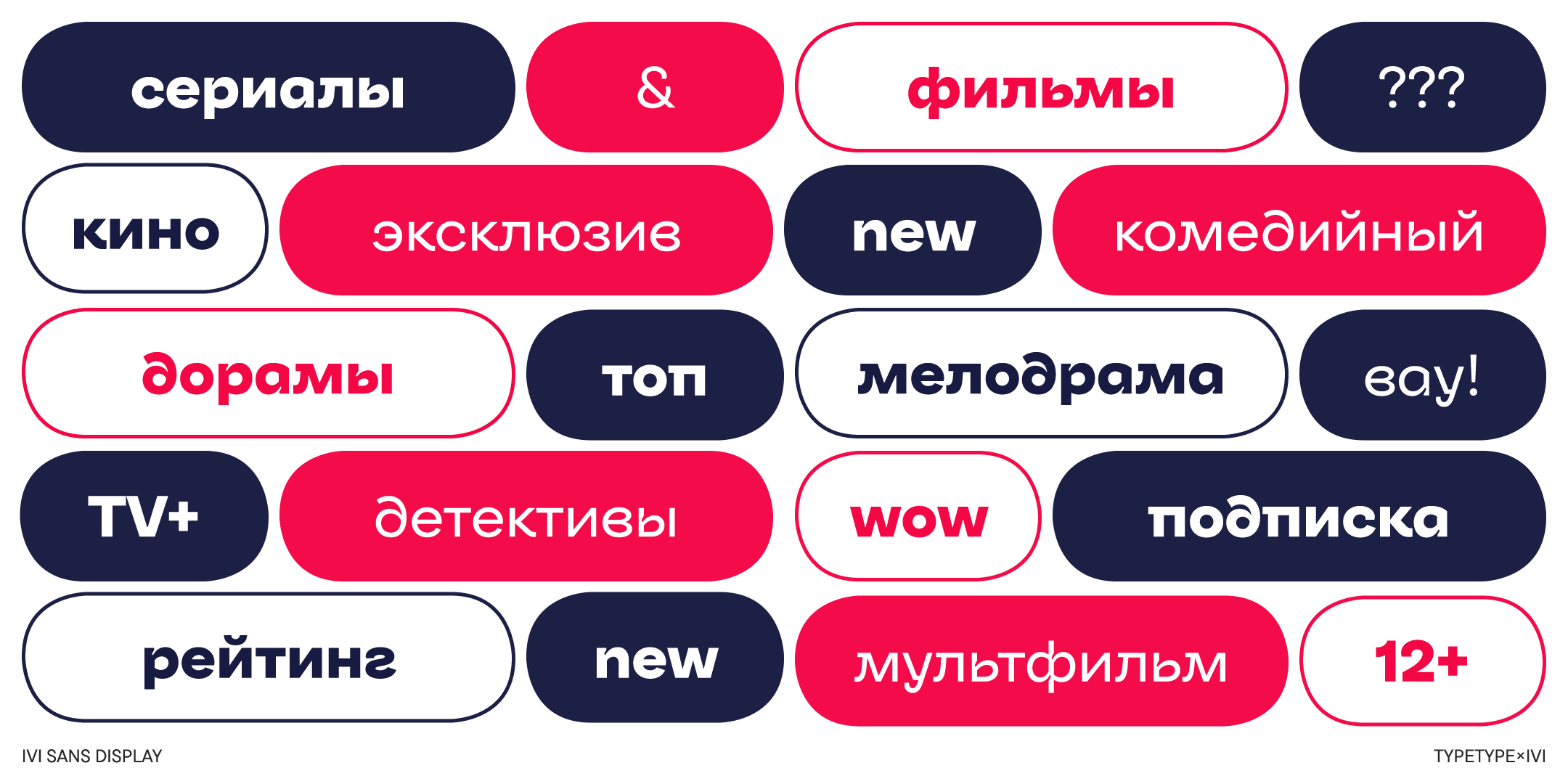 Ivi Sans Display — Изображение №3 — Брендинг, Графика на Dprofile