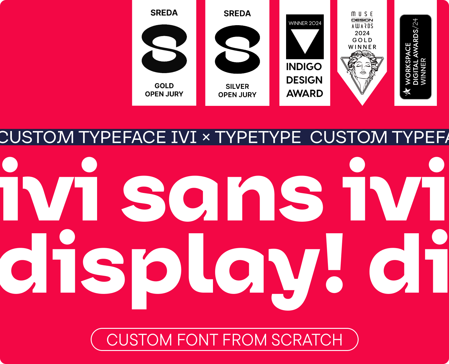 Ivi Sans Display — Брендинг, Графика на Dprofile