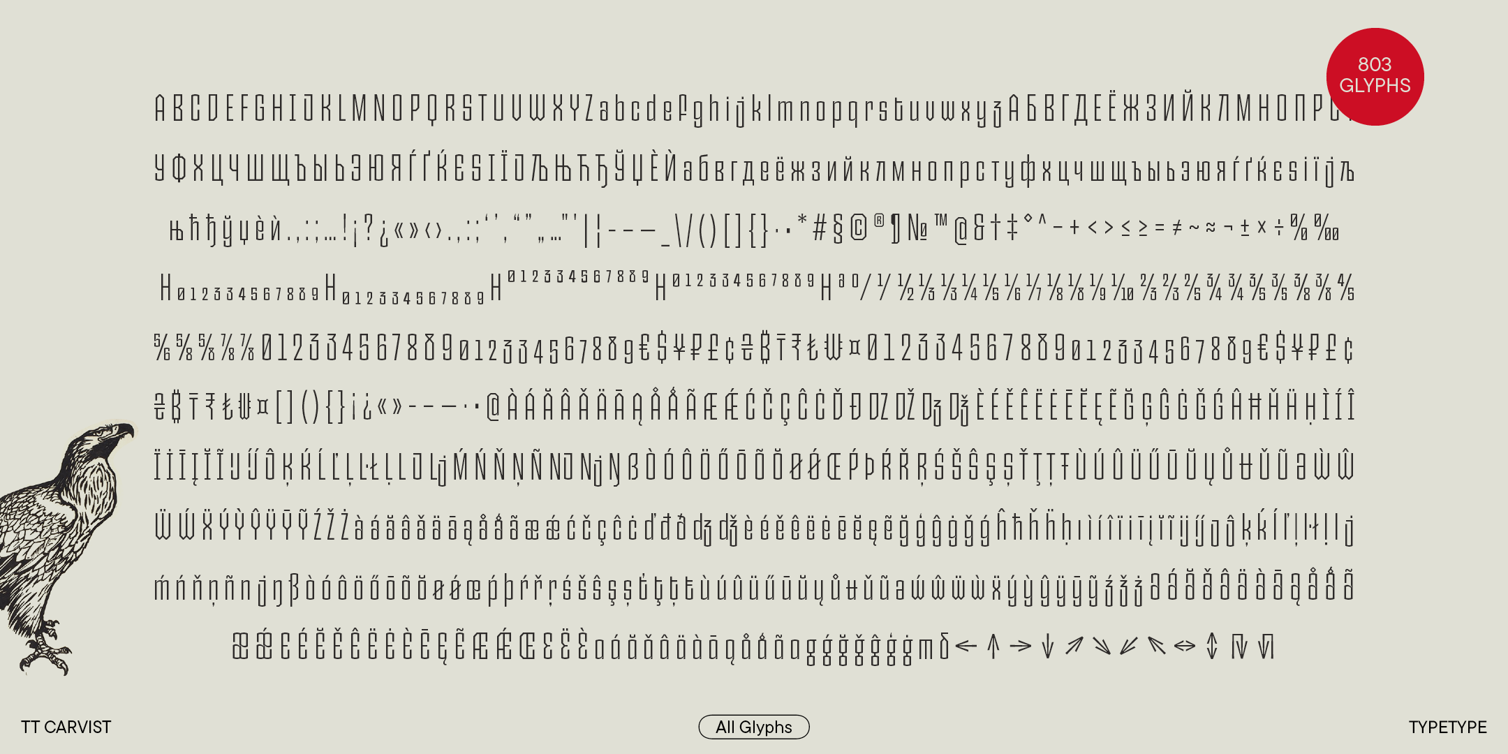 TT Carvist NEW FONT — Изображение №5 — Графика на Dprofile