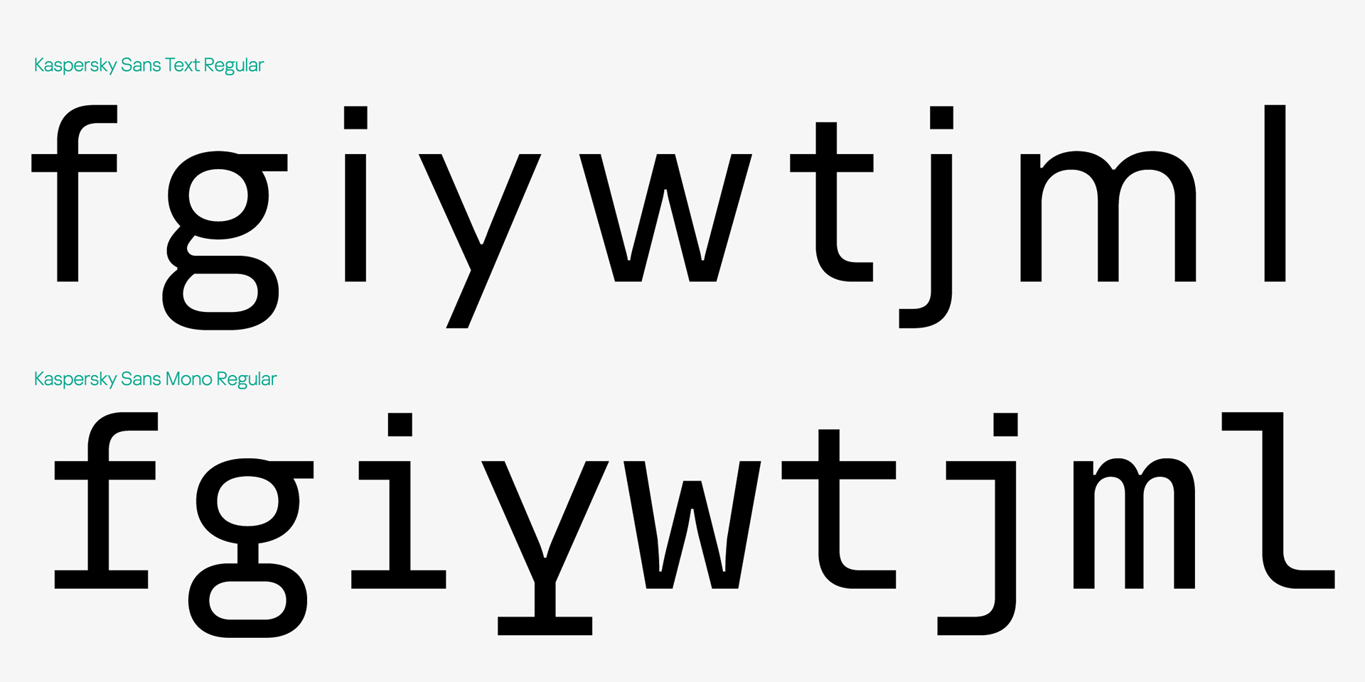Kaspersky Sans — corporate font family — Изображение №14 — Брендинг, Графика на Dprofile