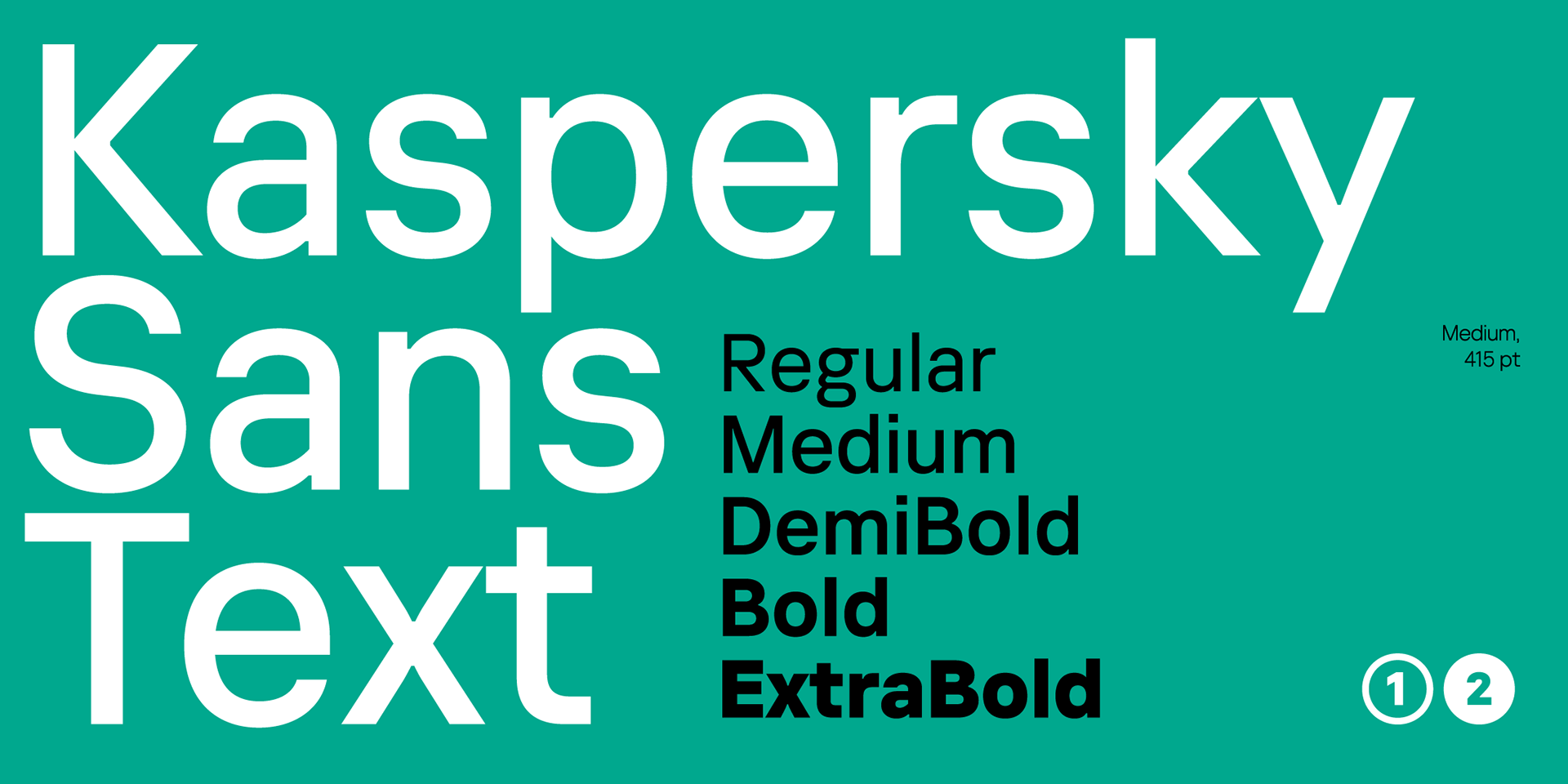 Kaspersky Sans — corporate font family — Изображение №6 — Брендинг, Графика на Dprofile