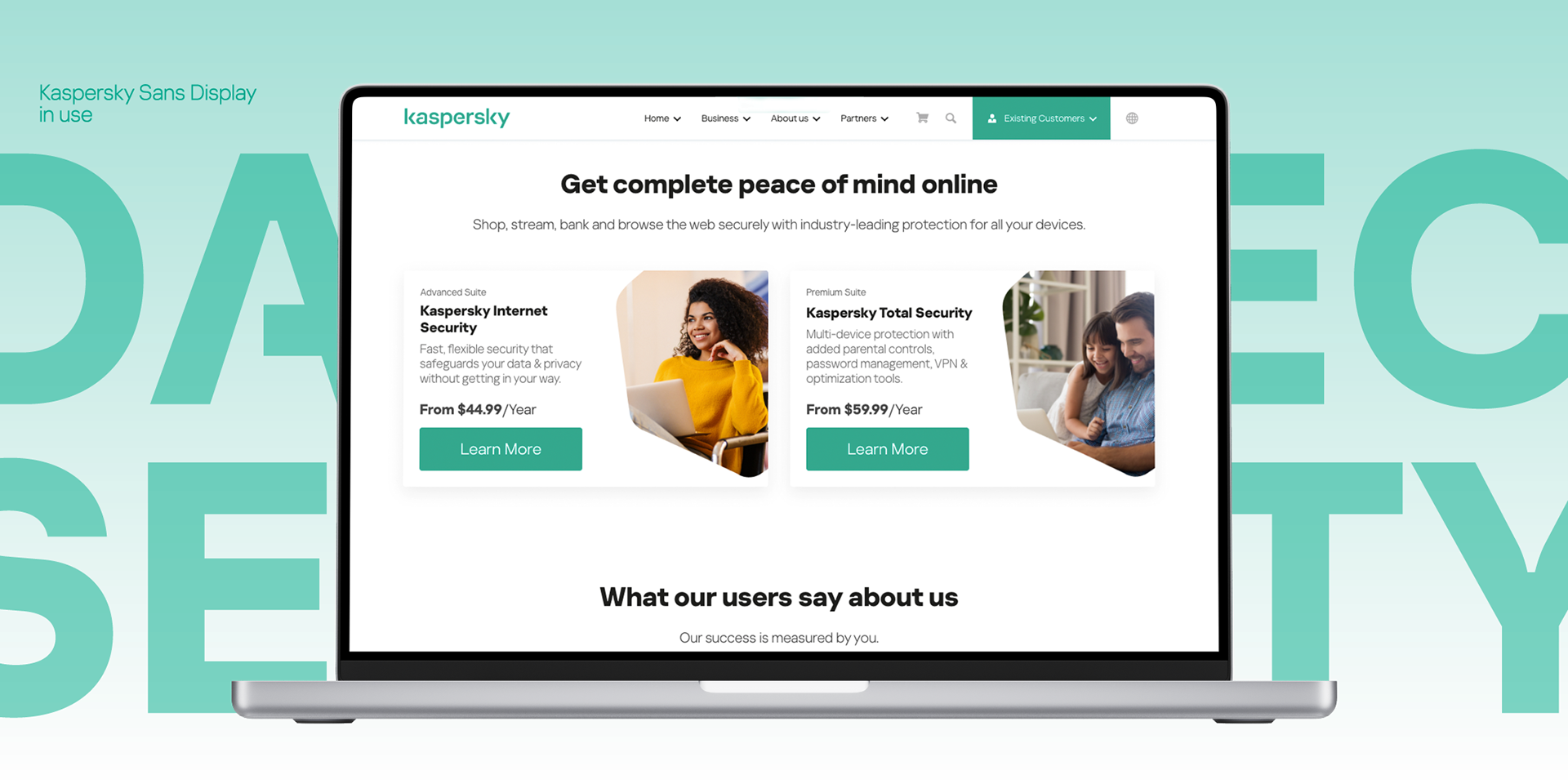 Kaspersky Sans — corporate font family — Изображение №4 — Брендинг, Графика на Dprofile