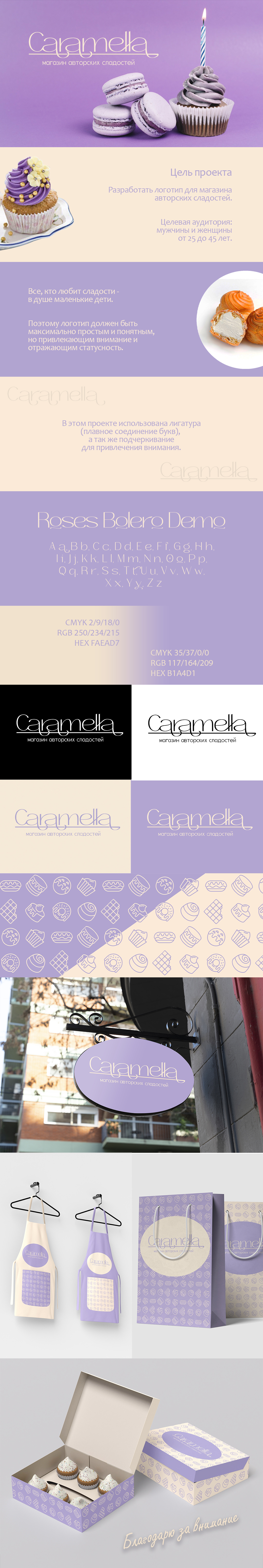 Логотип для магазина сладостей — Изображение №1 — Брендинг, Графика на Dprofile