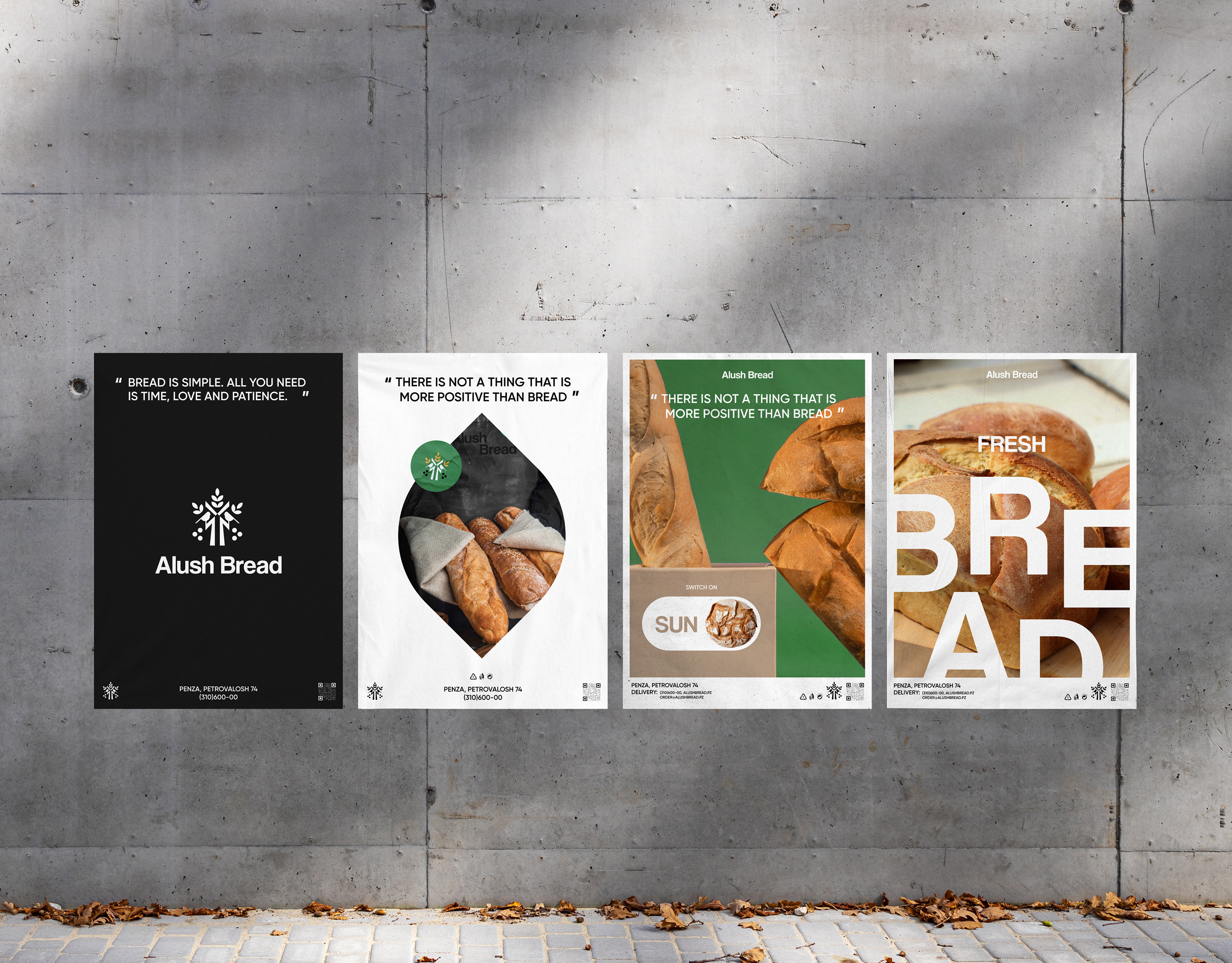 Alush Bread | bakery — Изображение №12 — Брендинг на Dprofile