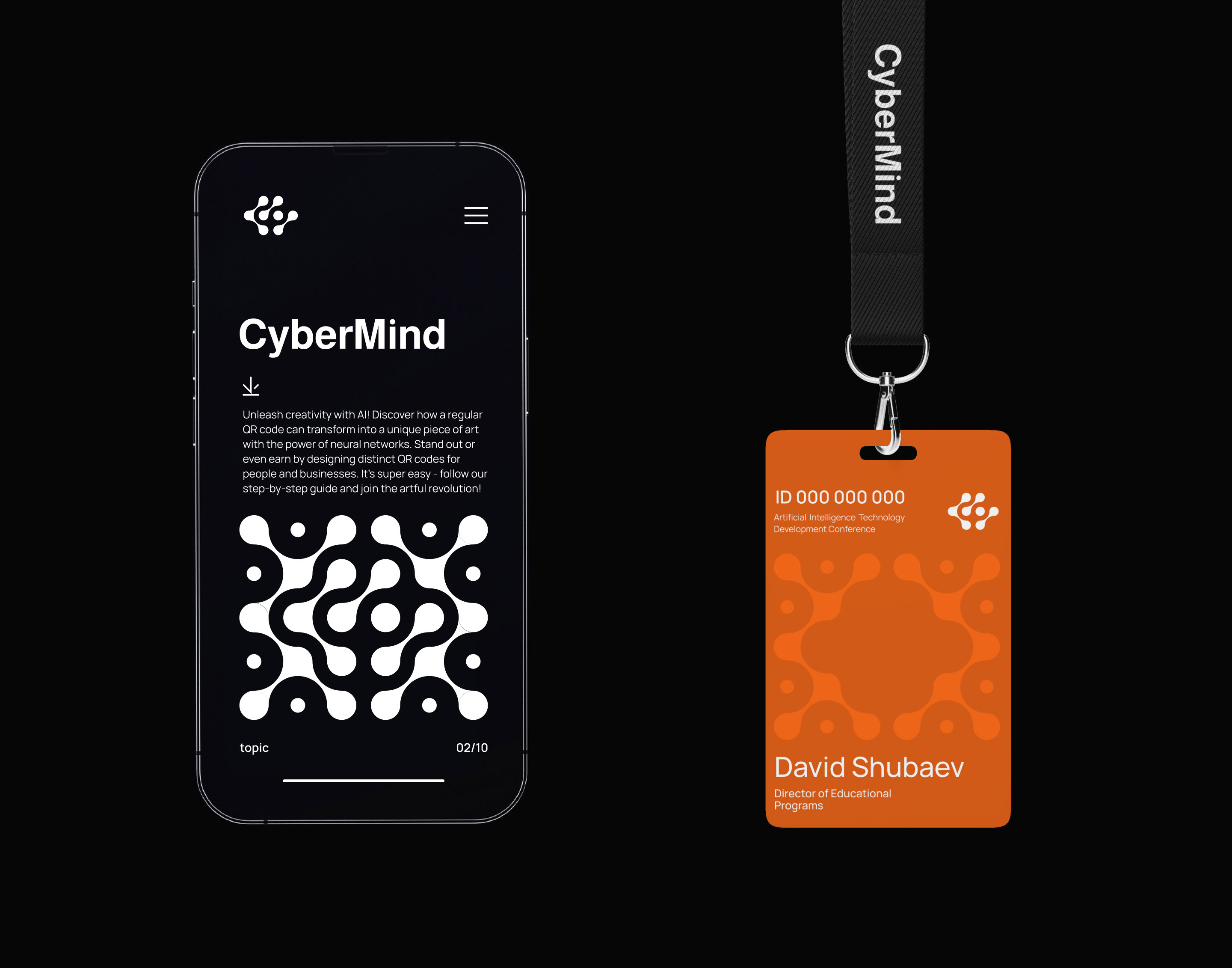 CyberMind · visual identity — Изображение №13 — Брендинг на Dprofile