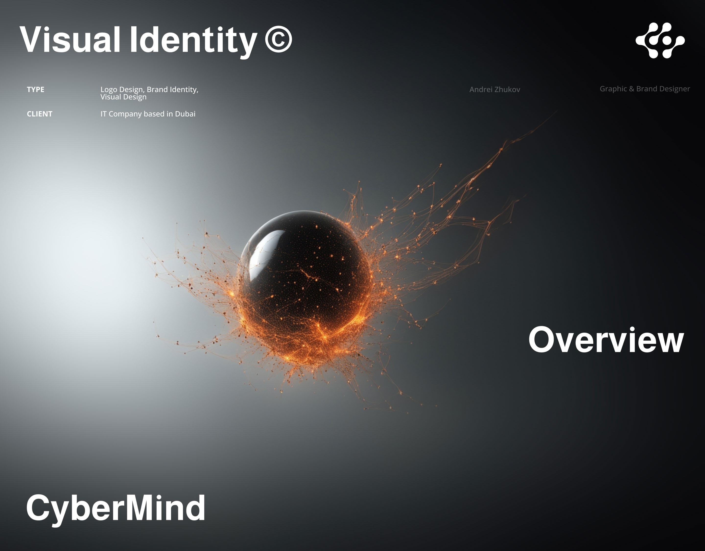 CyberMind · visual identity — Изображение №1 — Брендинг на Dprofile