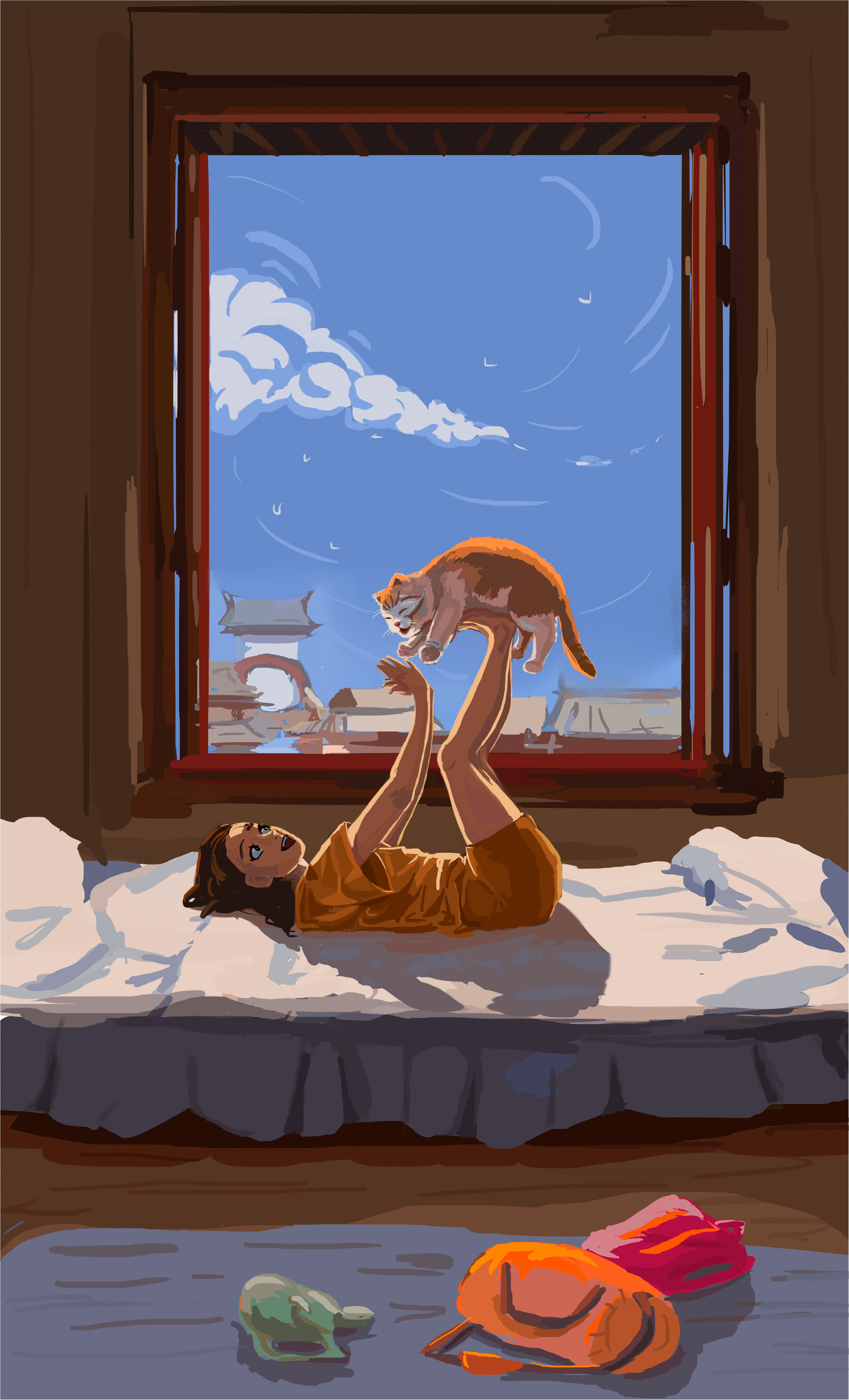 Good morning (sketch) — Изображение №2 — Иллюстрация на Dprofile
