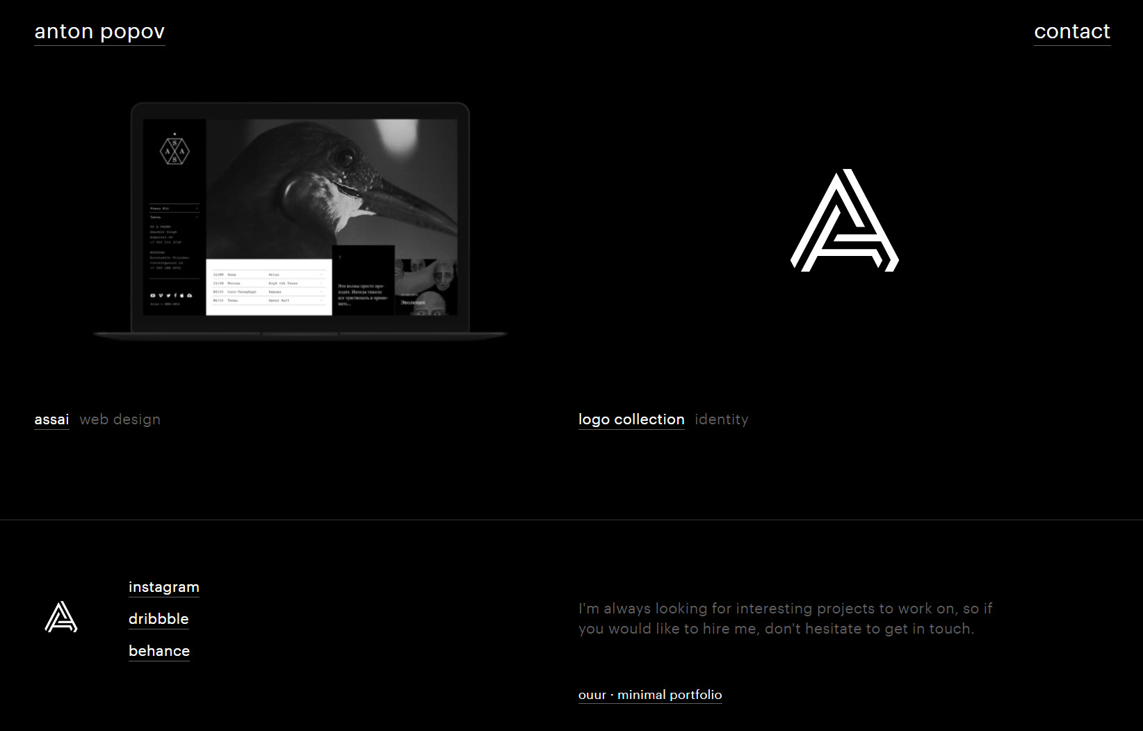 OUUR : Anton Popov — Изображение №8 — Интерфейсы на Dprofile