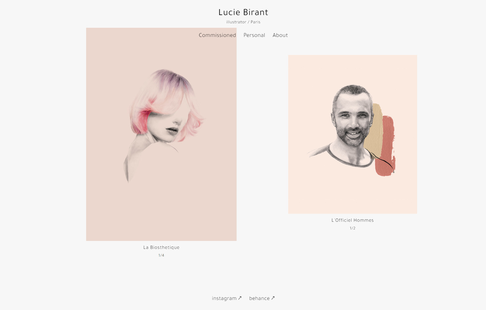 OUUR : Lucie Birant — Изображение №3 — Интерфейсы на Dprofile