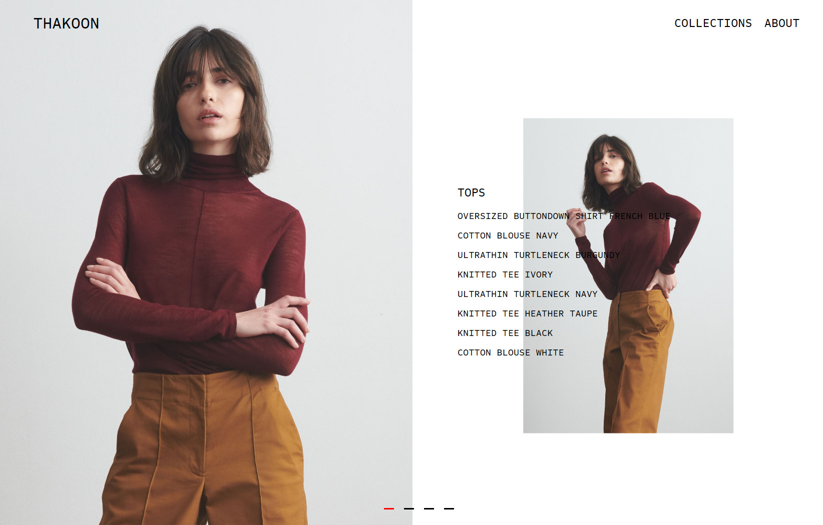 OUUR : THAKOON — Изображение №1 — Интерфейсы на Dprofile