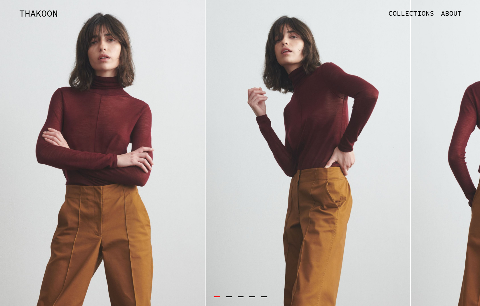 OUUR : THAKOON — Изображение №8 — Интерфейсы на Dprofile