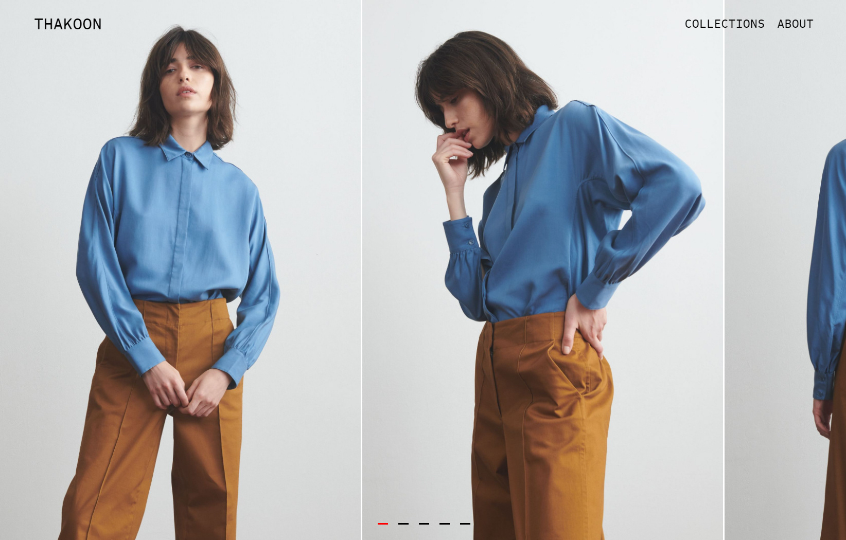 OUUR : THAKOON — Изображение №5 — Интерфейсы на Dprofile
