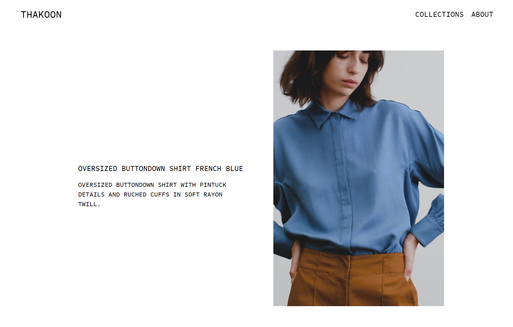 OUUR : THAKOON — Изображение №4 — Интерфейсы на Dprofile