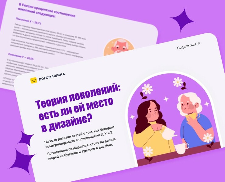 Теория поколений | Longread — Интерфейсы, Графика на Dprofile