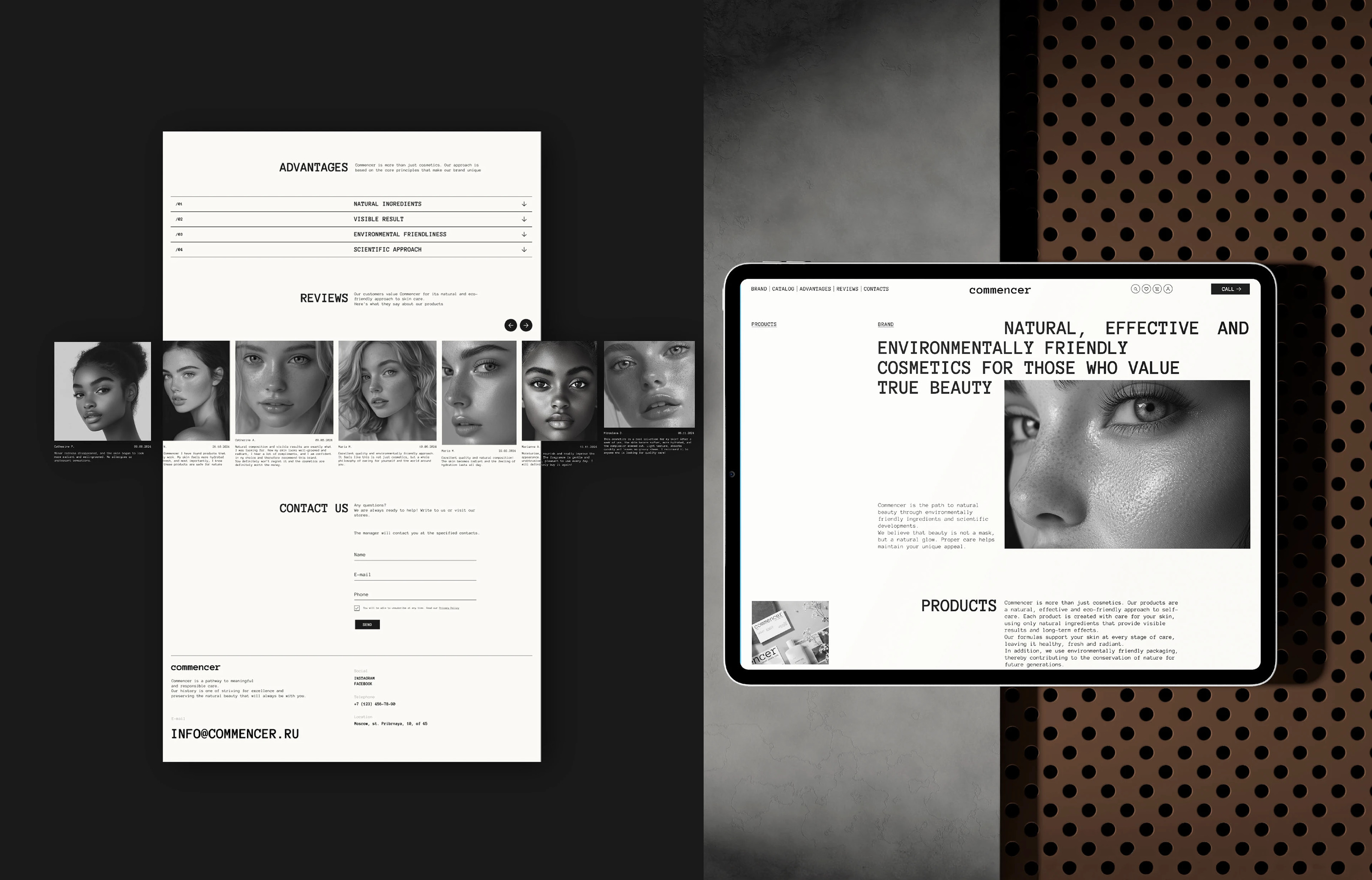 commencer | Брендинг | Веб — Изображение №12 — Интерфейсы, Брендинг на Dprofile