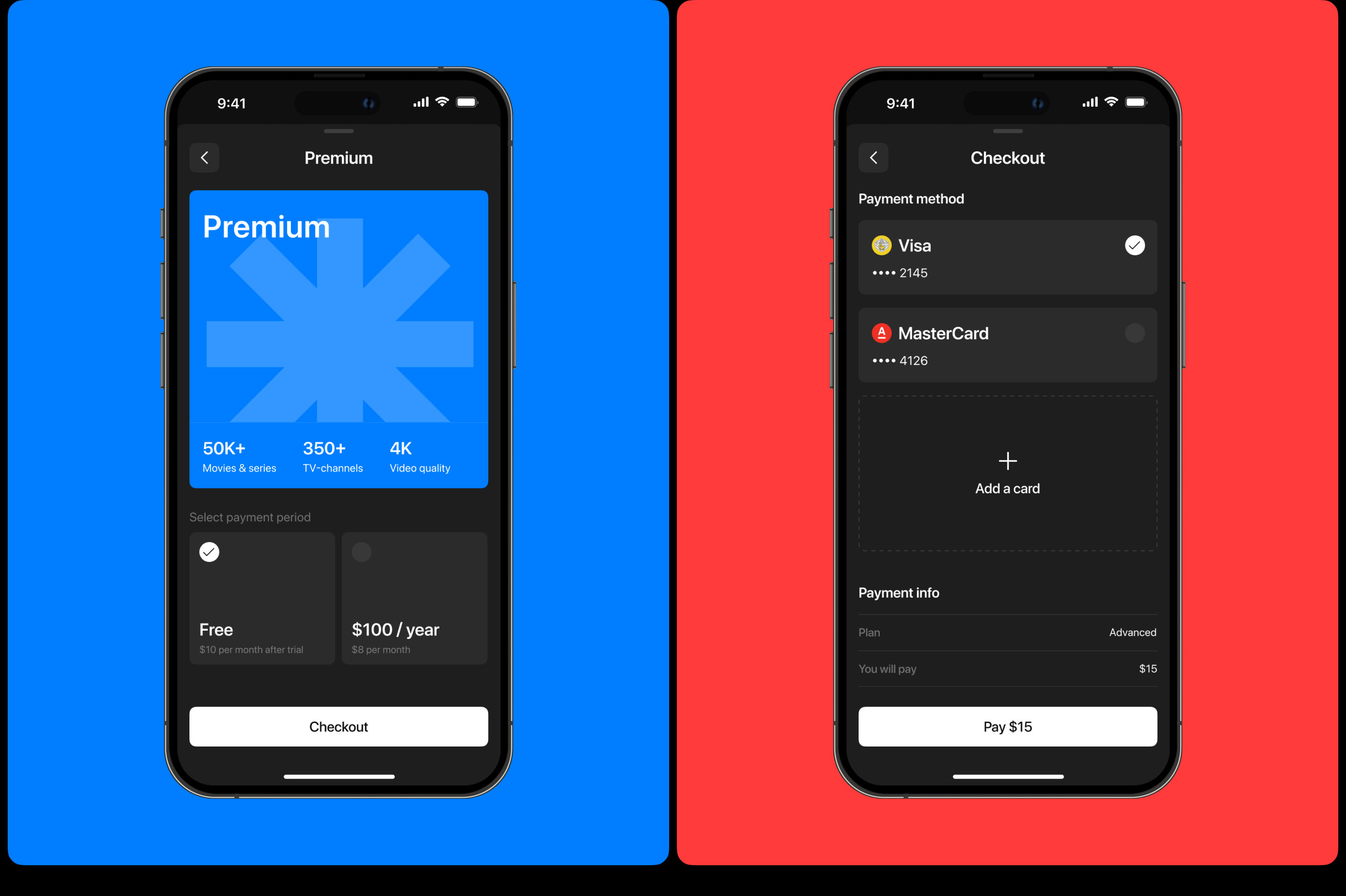 Noir — Online cinema — Изображение №22 — Интерфейсы на Dprofile