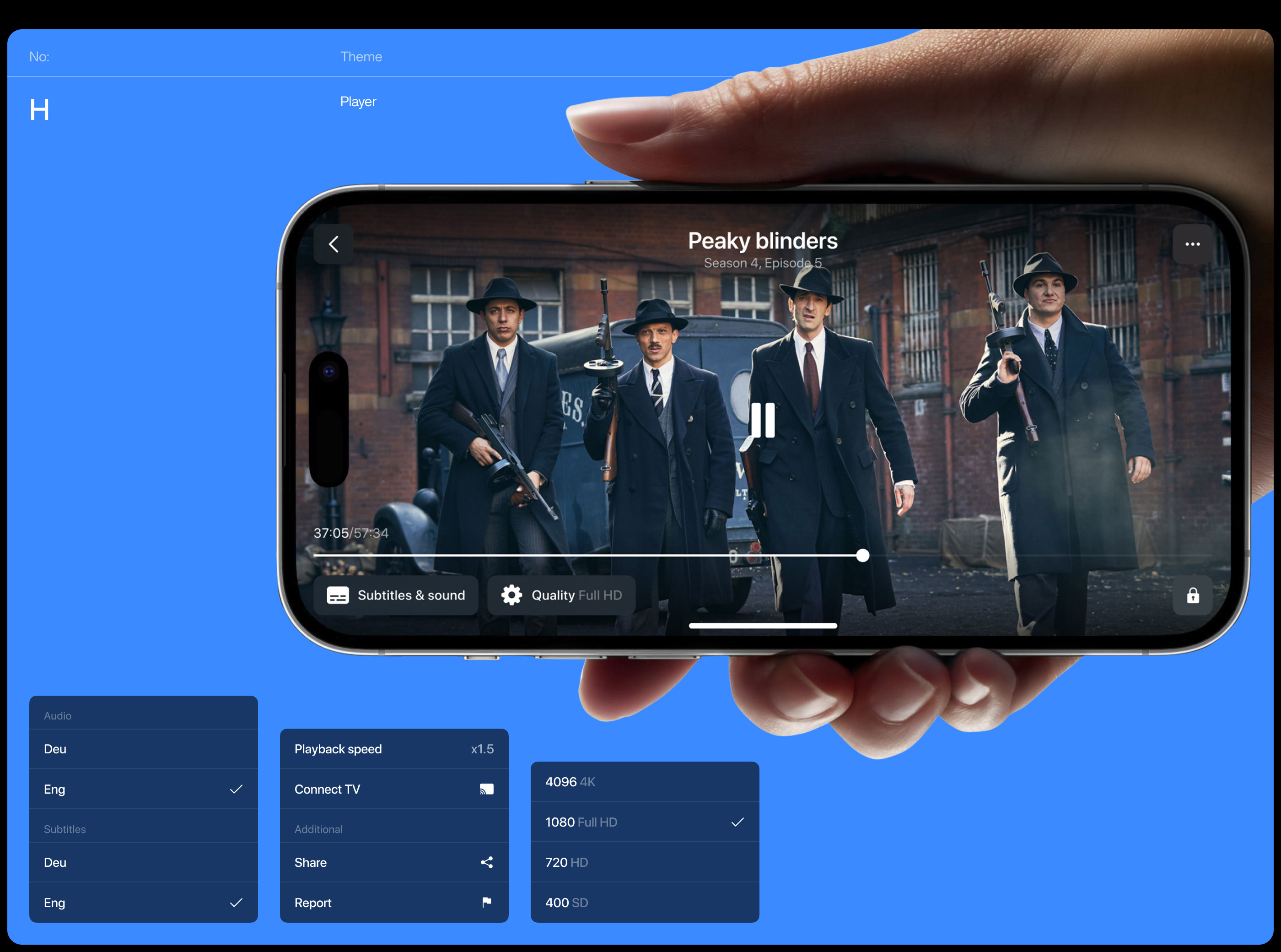 Noir — Online cinema — Изображение №15 — Интерфейсы на Dprofile