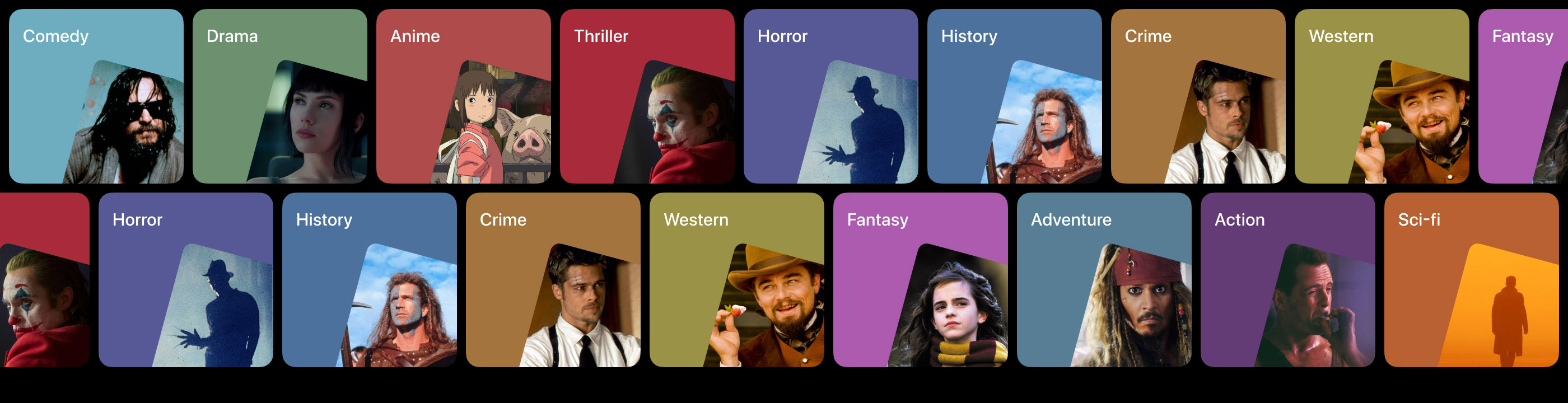 Noir — Online cinema — Изображение №9 — Интерфейсы на Dprofile