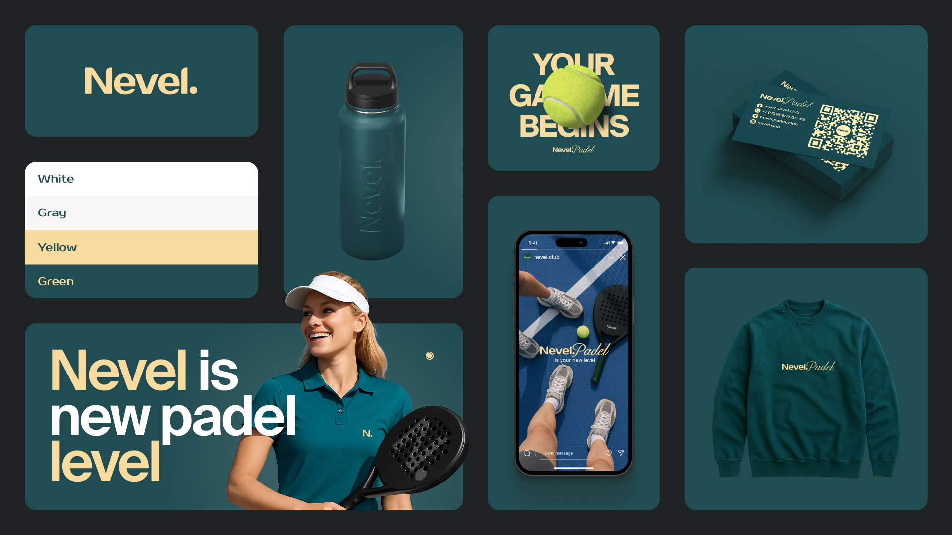 Nevel Padel club — Изображение №2 — Брендинг на Dprofile