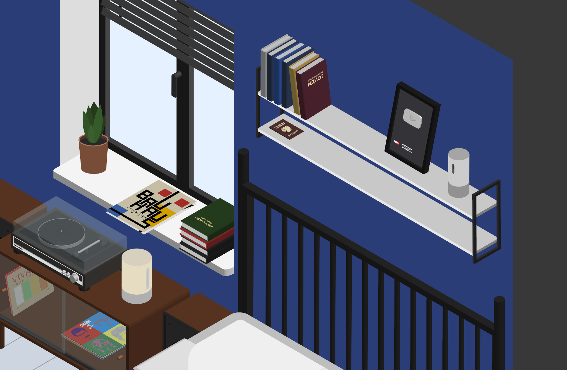 Isometric room — Изображение №5 — Иллюстрация на Dprofile