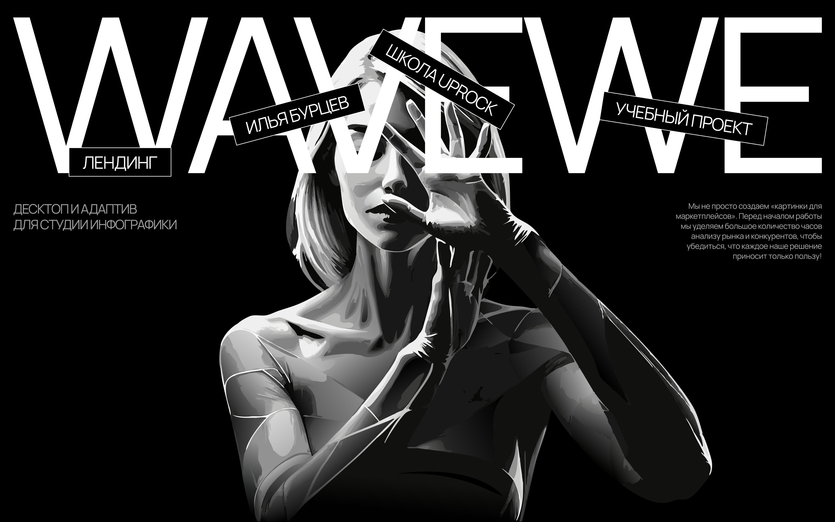 Лендинг // Wavewe — Изображение №1 — Интерфейсы на Dprofile