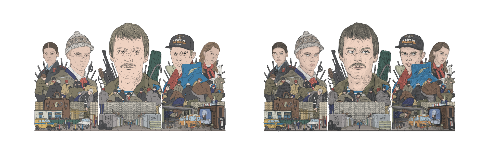 Слово Пацана. Кровь на асфальте. Постер — Изображение №7 — Иллюстрация на Dprofile