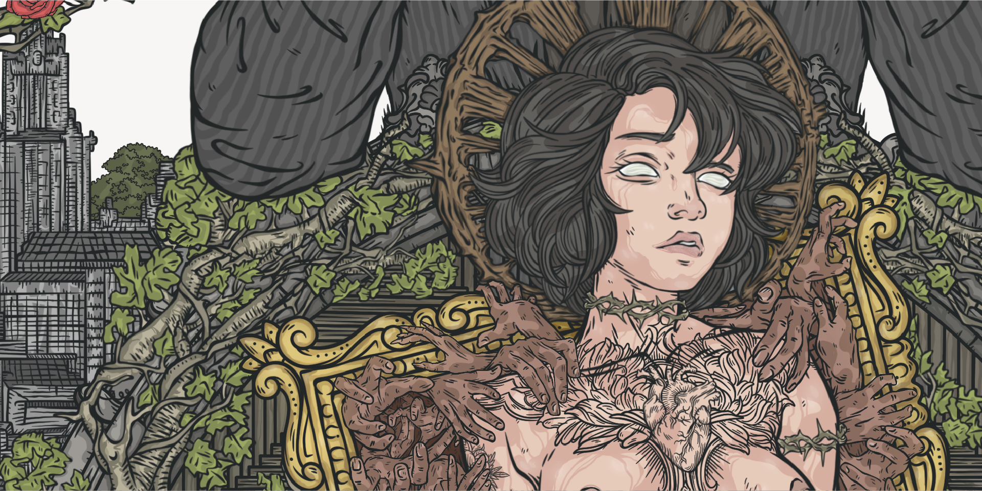 Булгаков. Мастер & Маргарита. Постер. — Изображение №3 — Иллюстрация на Dprofile