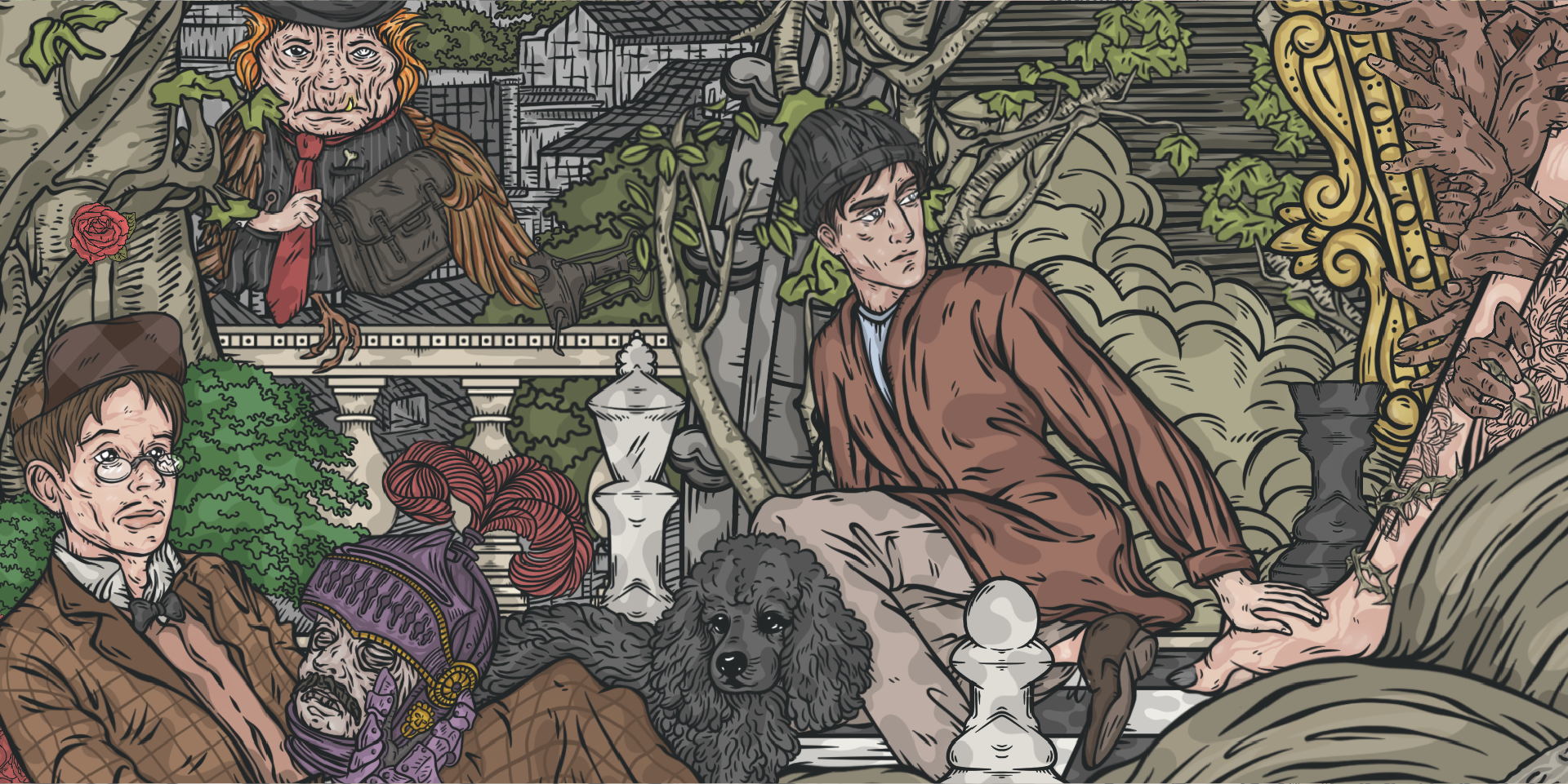 Булгаков. Мастер & Маргарита. Постер. — Изображение №4 — Иллюстрация на Dprofile